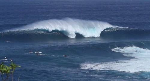  Hawaii: surfing Jaws on Maui 