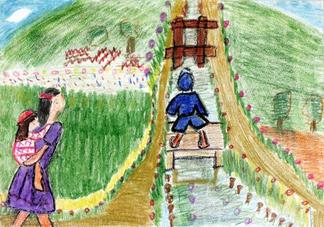 Wakako Sadanaga - girl, age 9