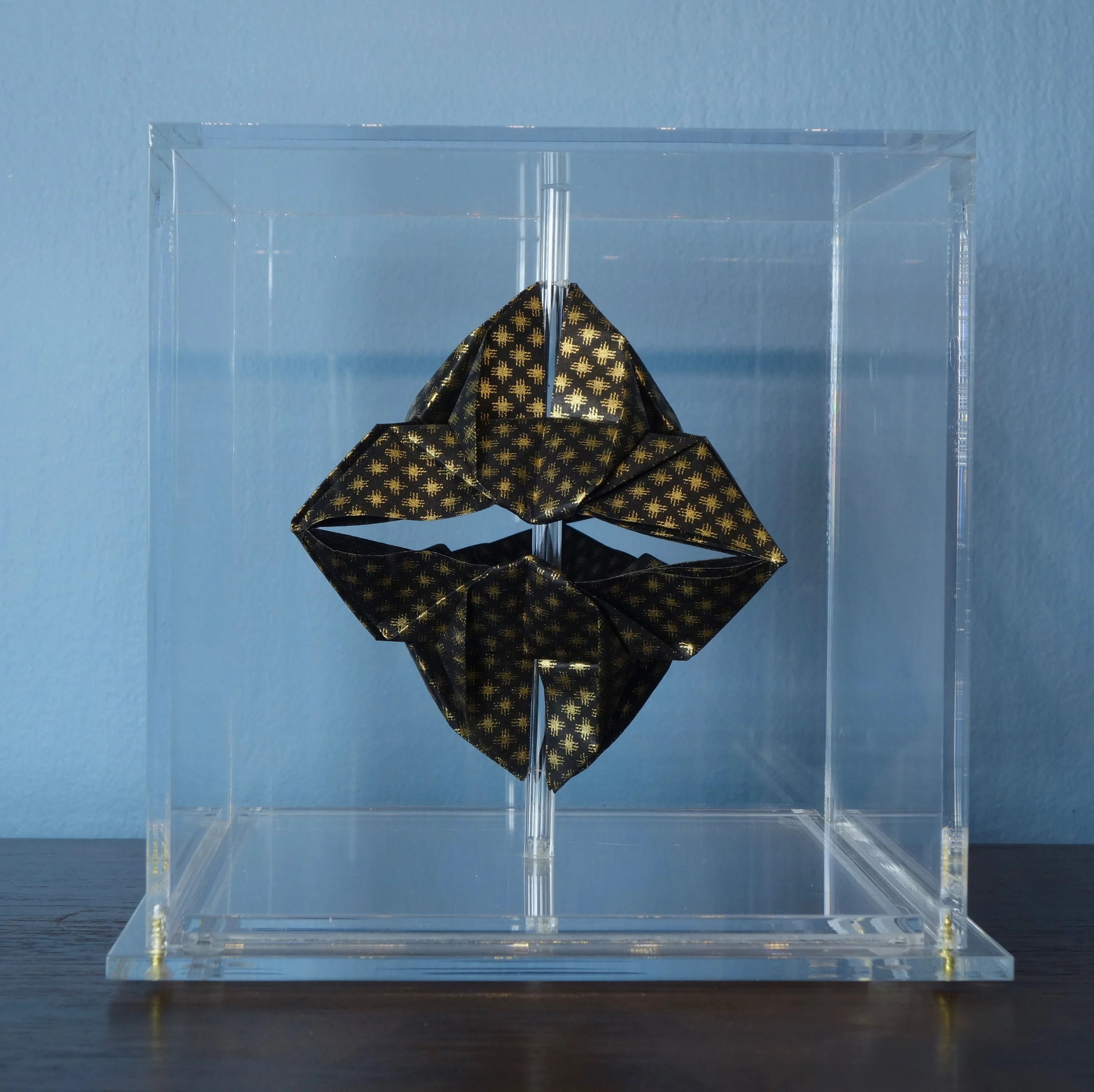 Triangular Bipyramid of Butterflies
