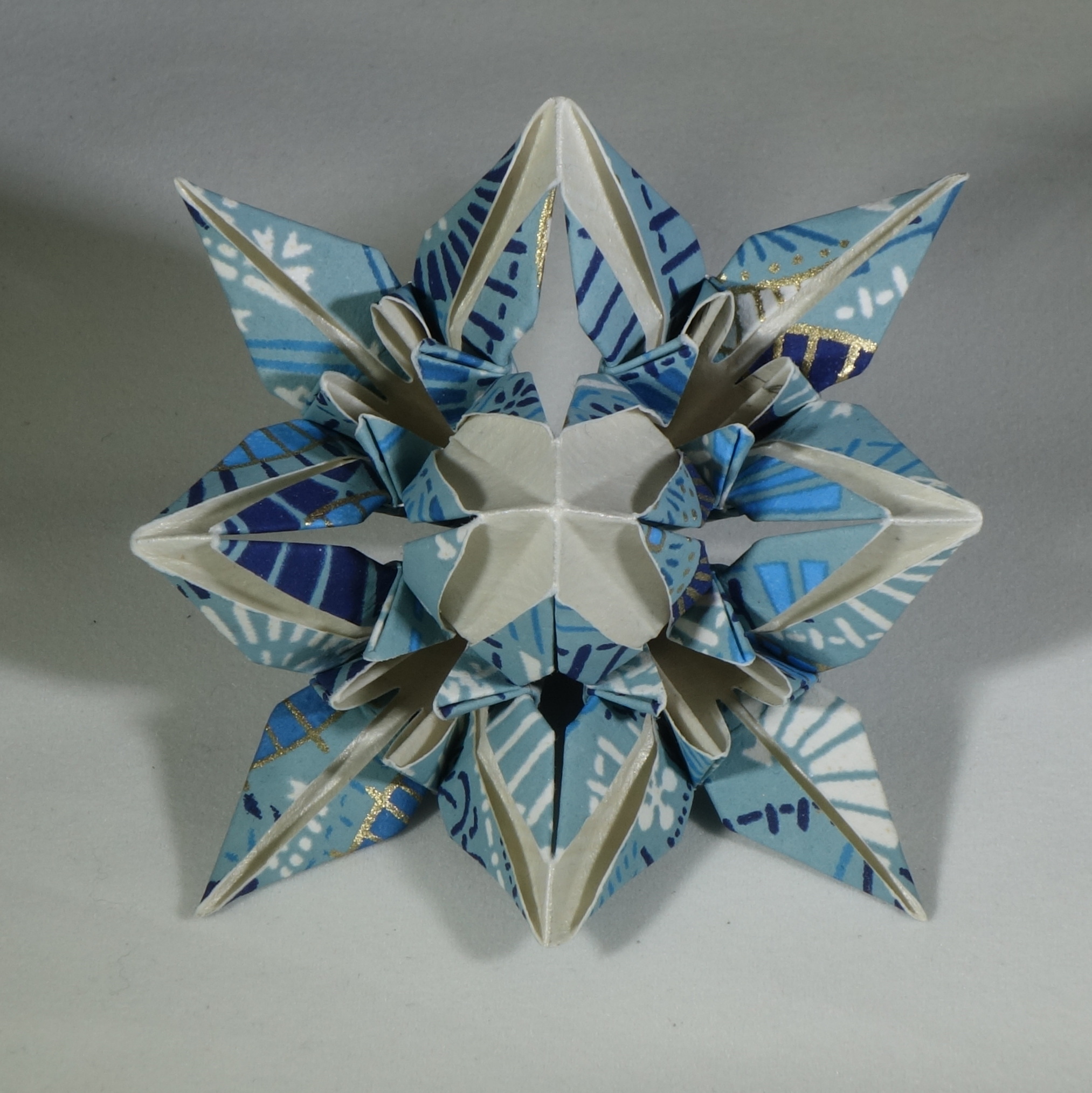 Four by Four in Blue