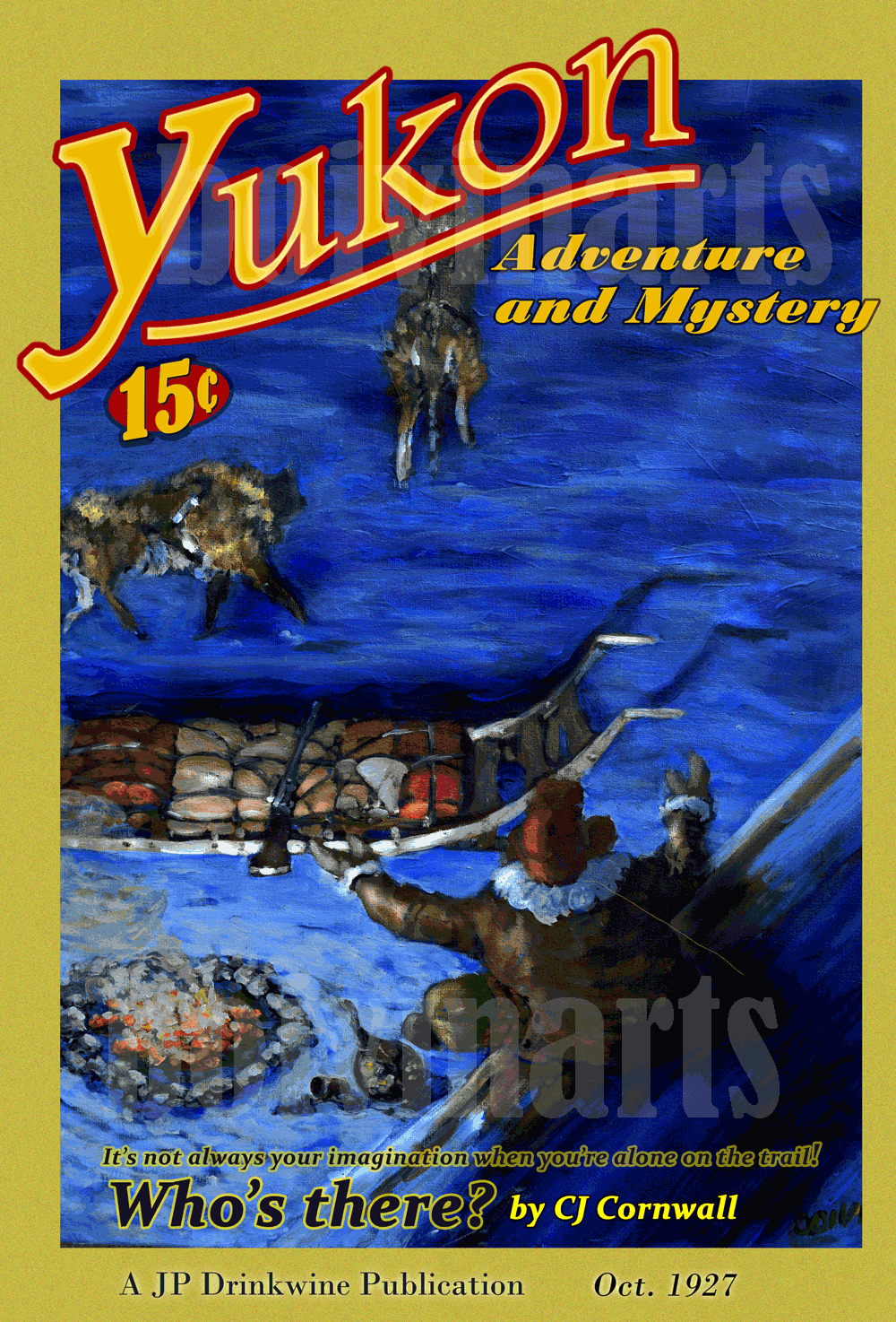 Who's there? Yukon Adventure and Mystery, October 1927