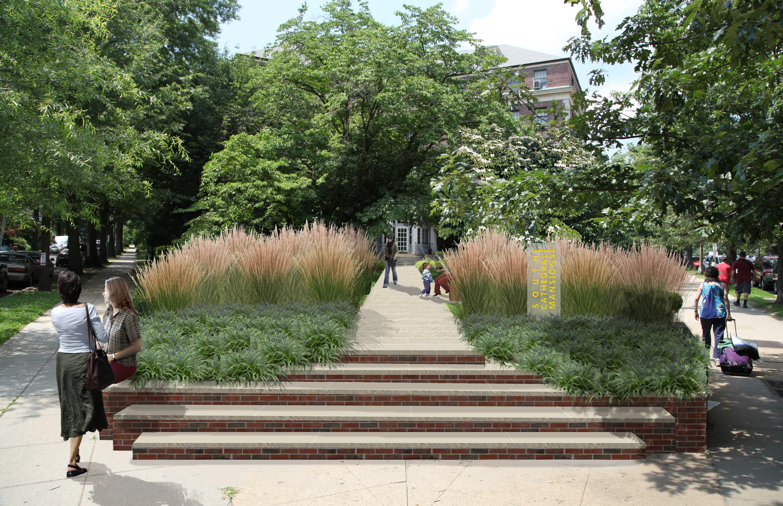 Project Location: Washington, DC (Woodley Park) Completion: Under Construction Images By: Moody Landscape Architecture