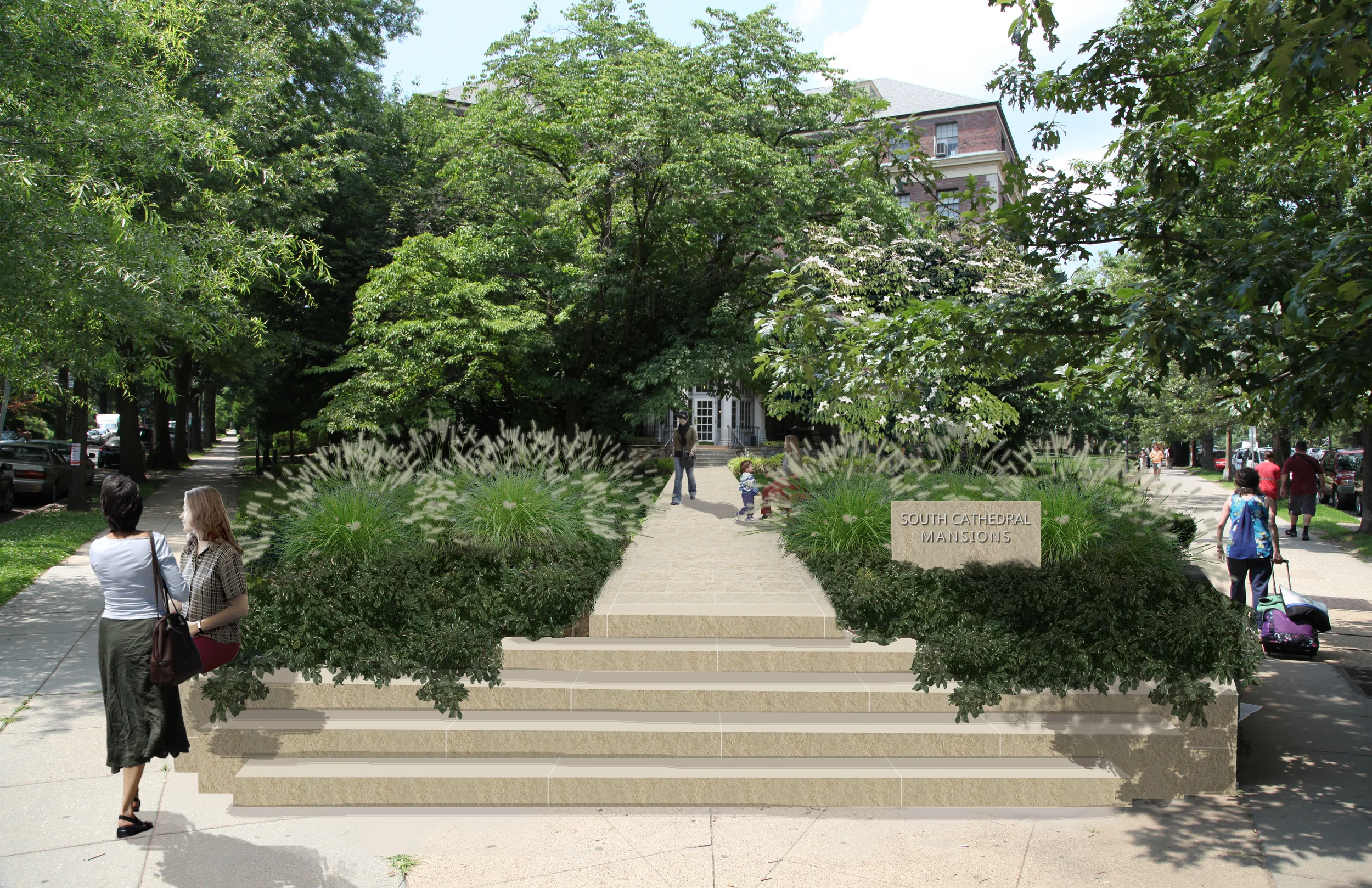 Project Location: Washington, DC (Woodley Park) Completion: Under Construction Images By: Moody Landscape Architecture