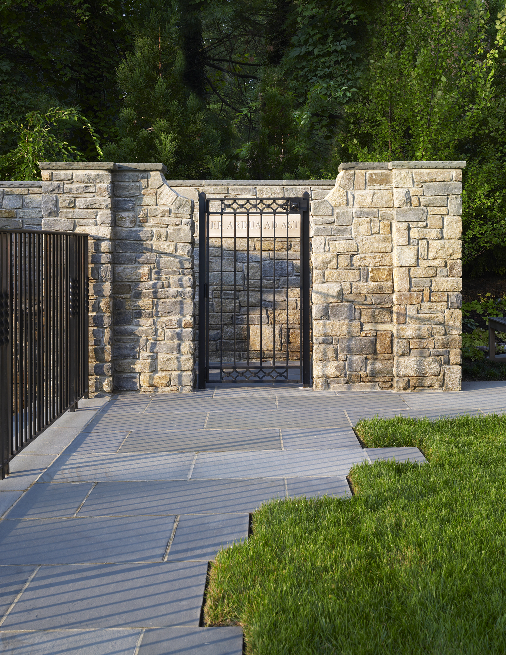   Project Location:  McLean, Virginia  Completion:  &nbsp;2008  General Contractor:  Tilson Group  Primary Material Palette:  fieldstone, bluestone  Photos By:  Allen Russ 