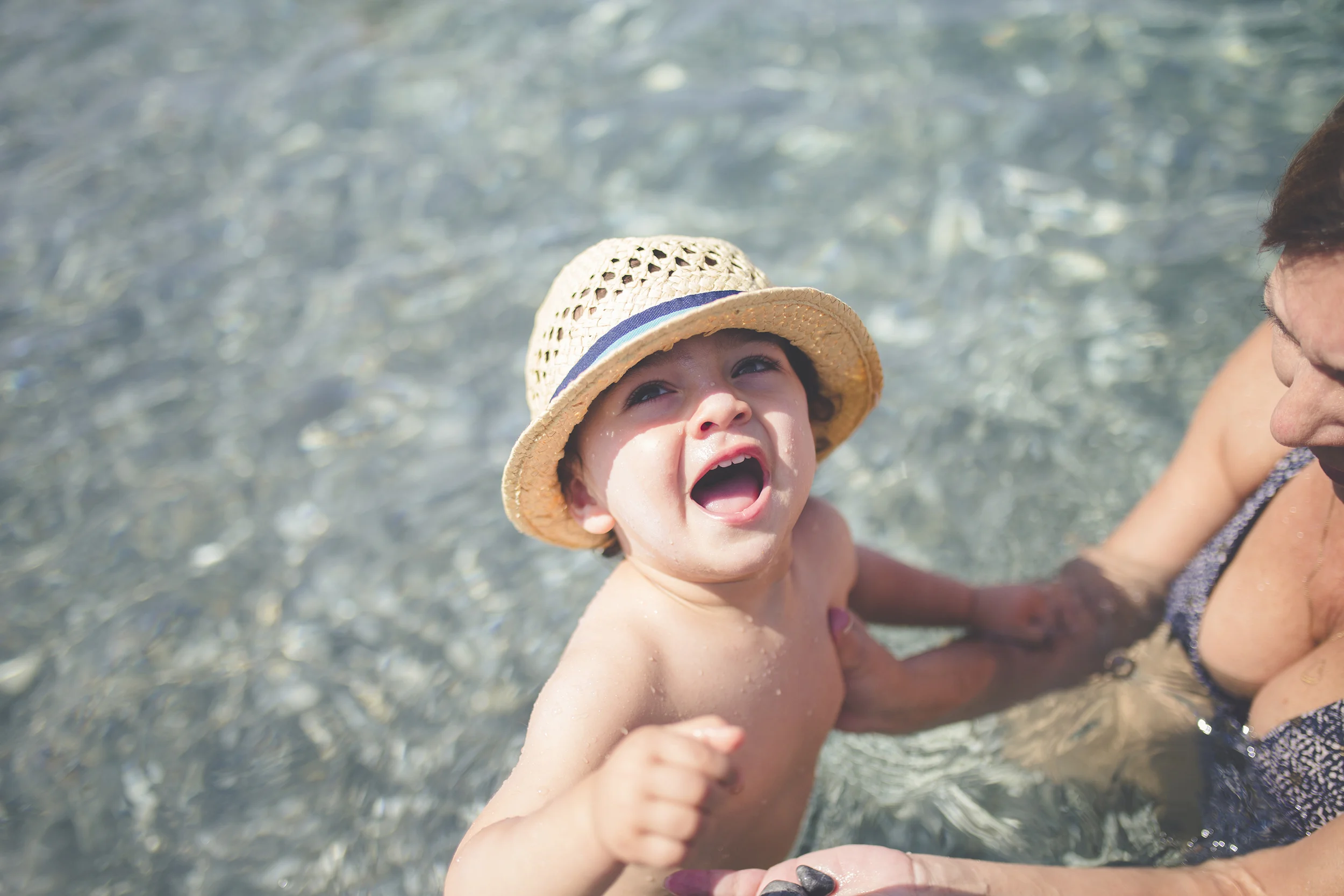 First Sea Swim