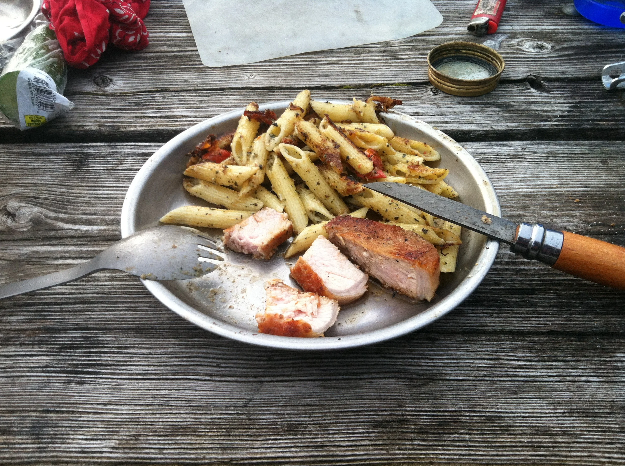 Best camp meal ever.