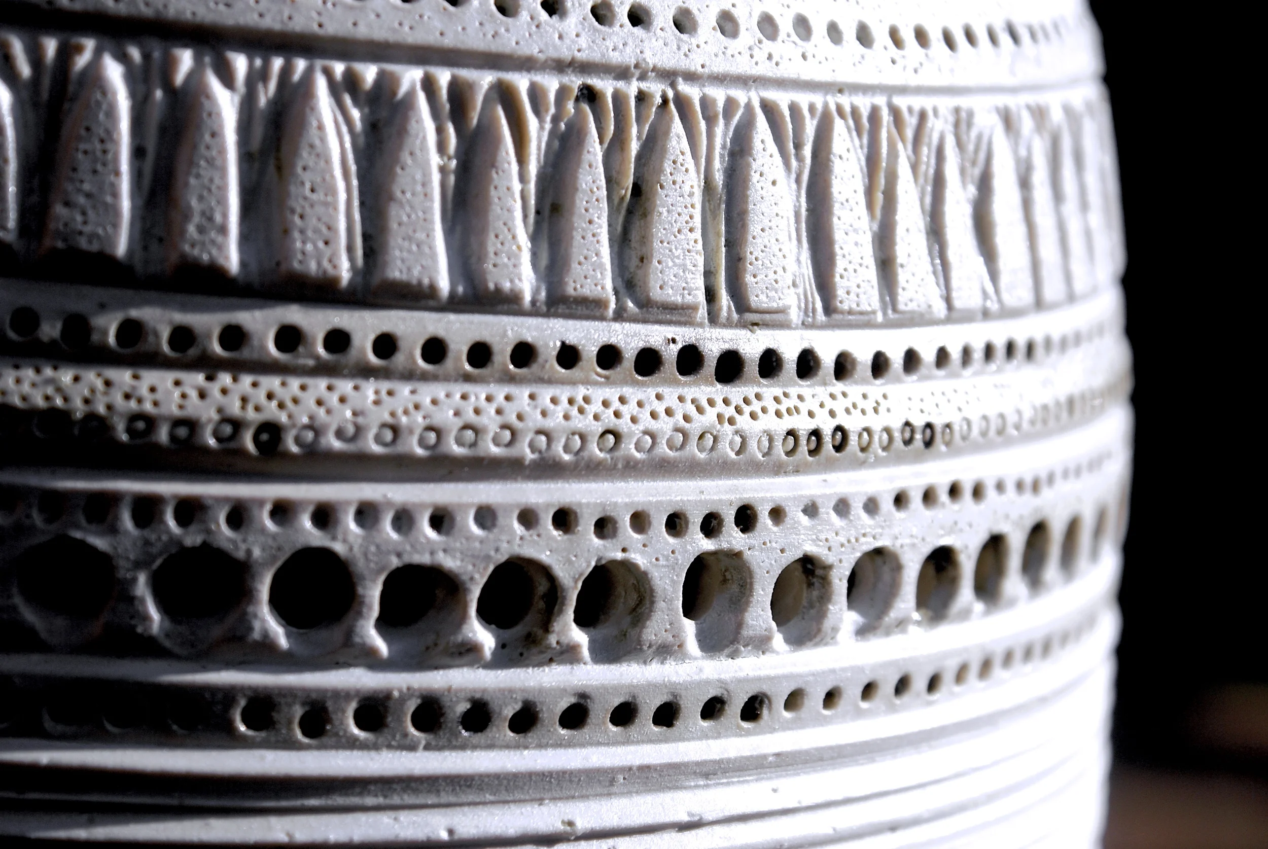 "Melosira sulcata", detail