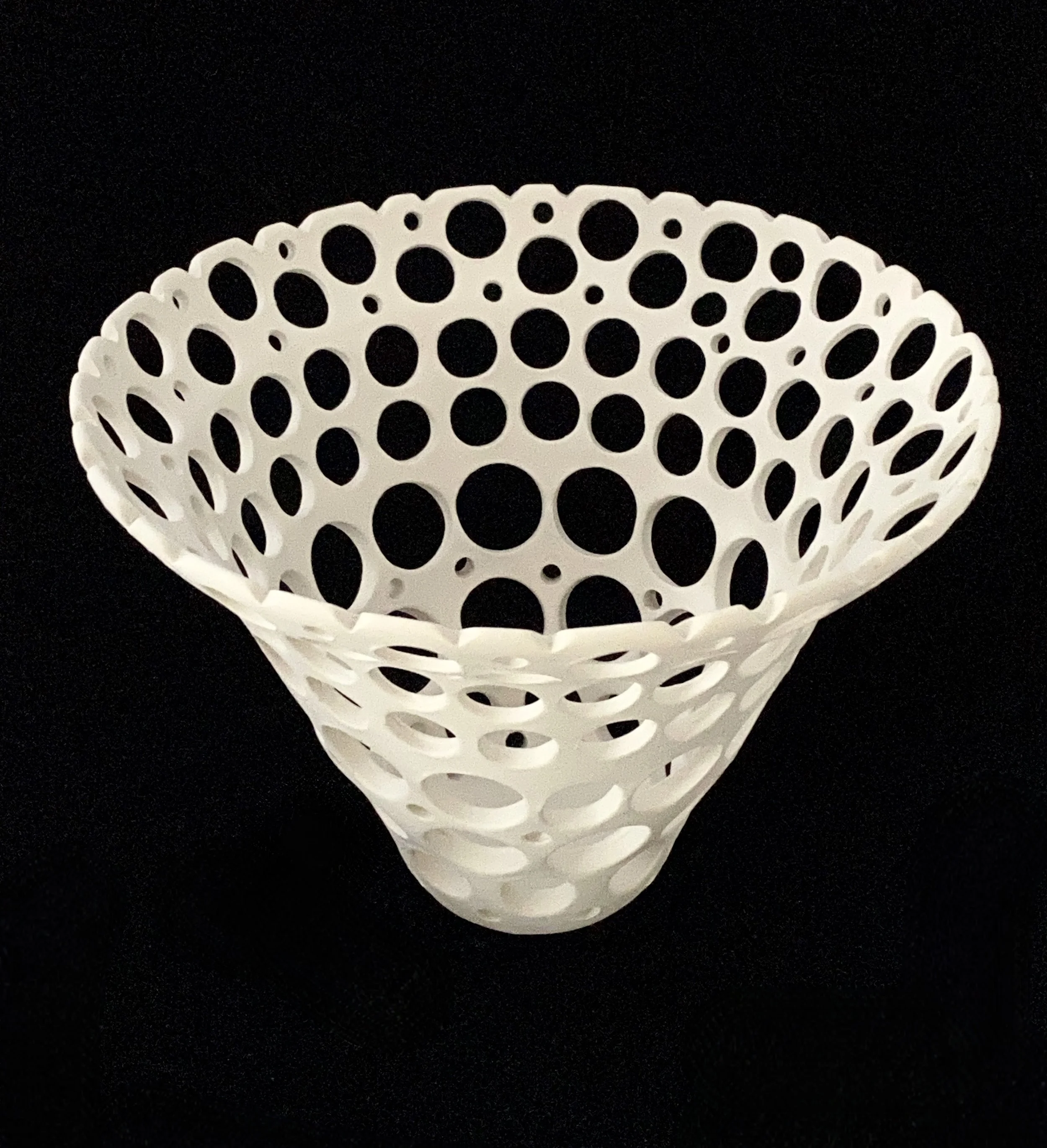 Pierced Radiolarian Bowl
