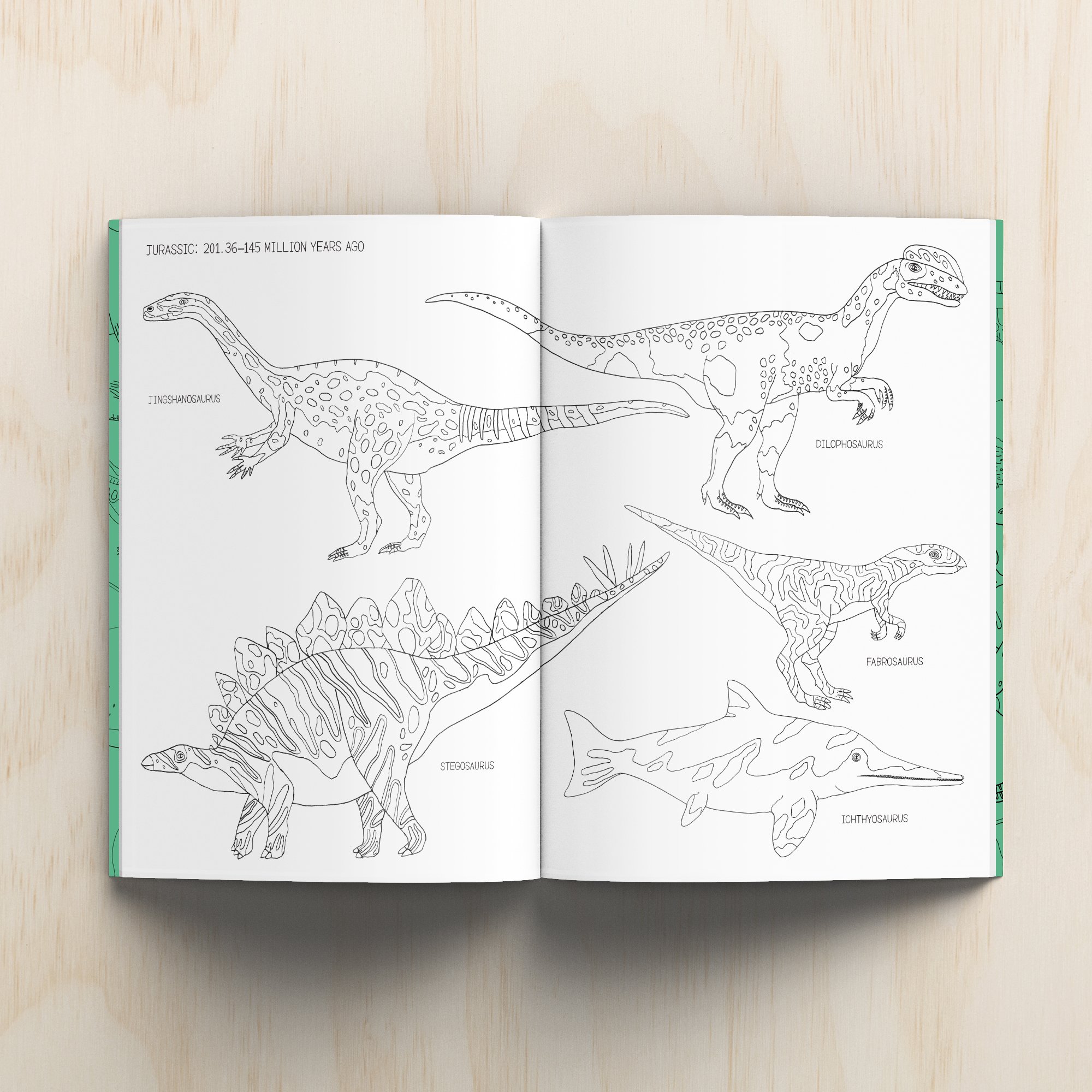 James Barker — The Natural History Colouring Book