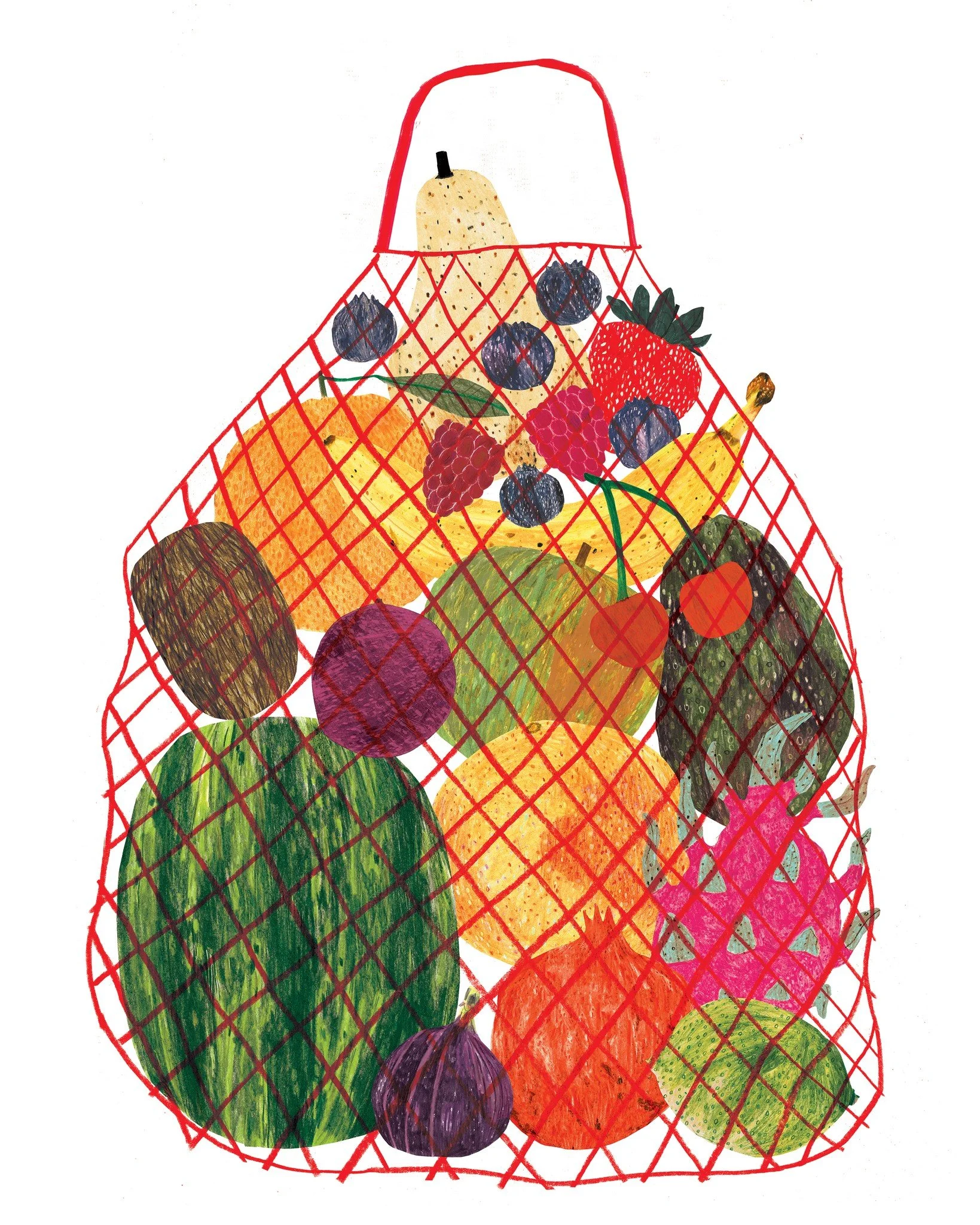 In or out of the bag?

 #illustration #markets #stilllife #fruit #fruitsalad #fruitprint #pencildrawing #coloredpencils #healthylifestyle #healthyeats #artprint