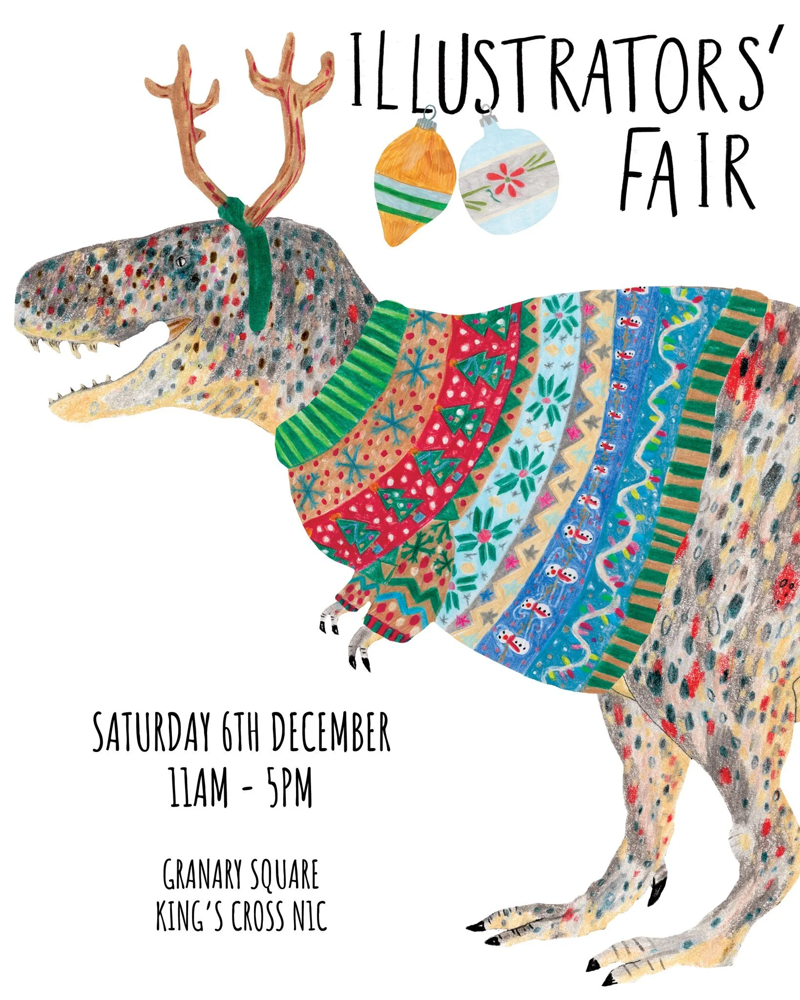 The Illustrators&rsquo; Fair returns this Saturday!

Over 120 contemporary illustrators selling prints, zines, comics, books and many many other beautiful illustrated products. I'll be taking along prints, pins, socks, colouring books, cards and many