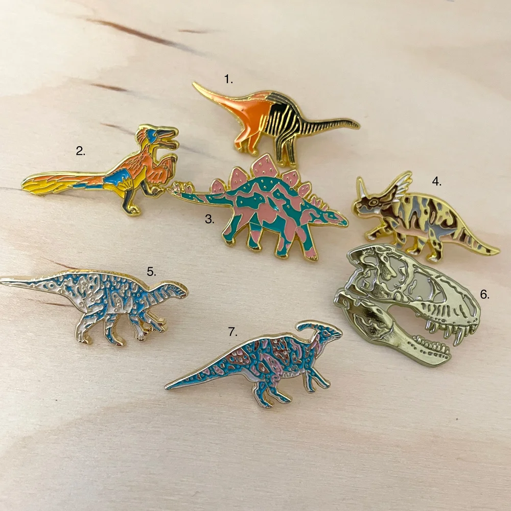Pin's Rare Dragon 4 Flamme - Dinosaure Monstre Préhistorique - Métal, Neuf