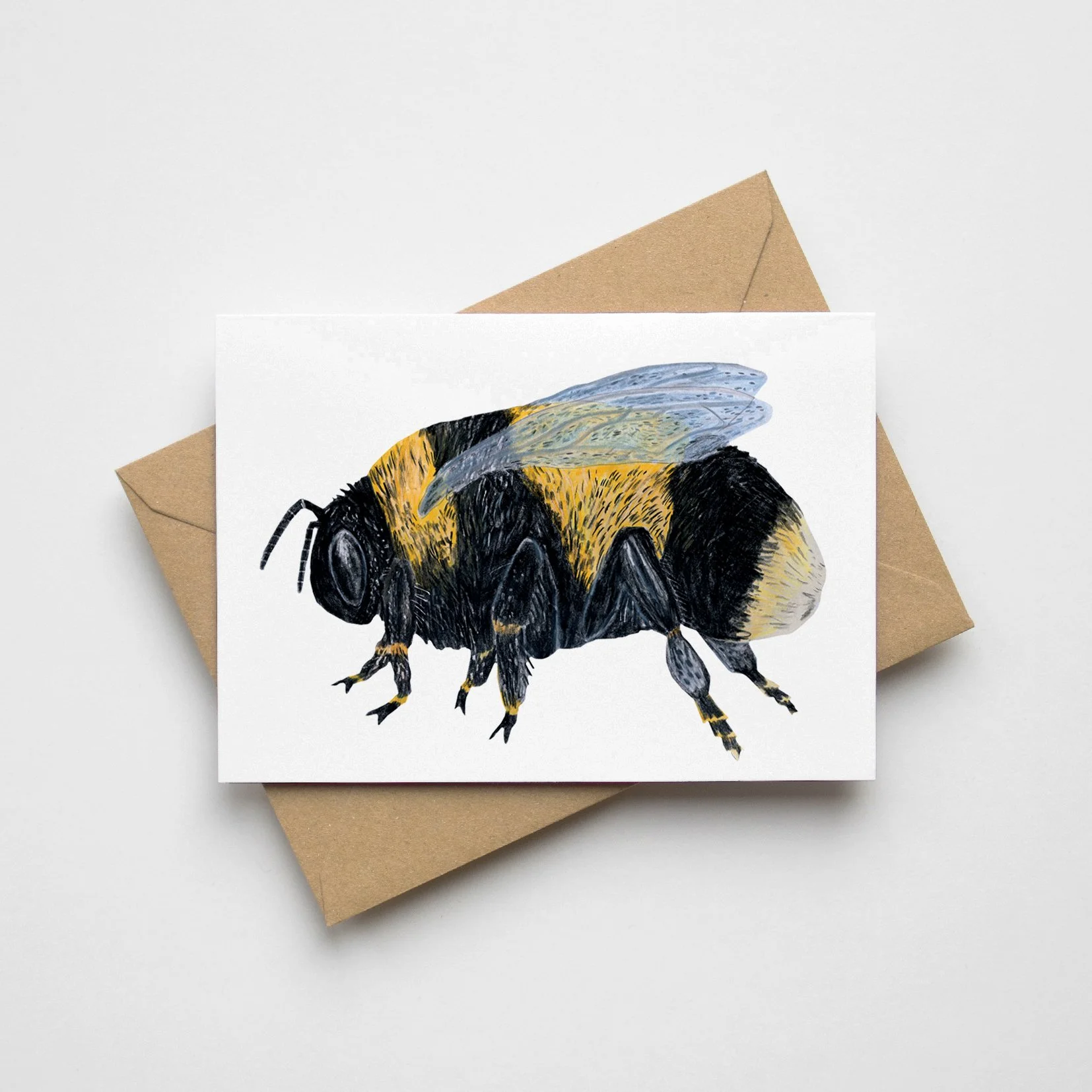 Mini Bumblebee Greeting Card
