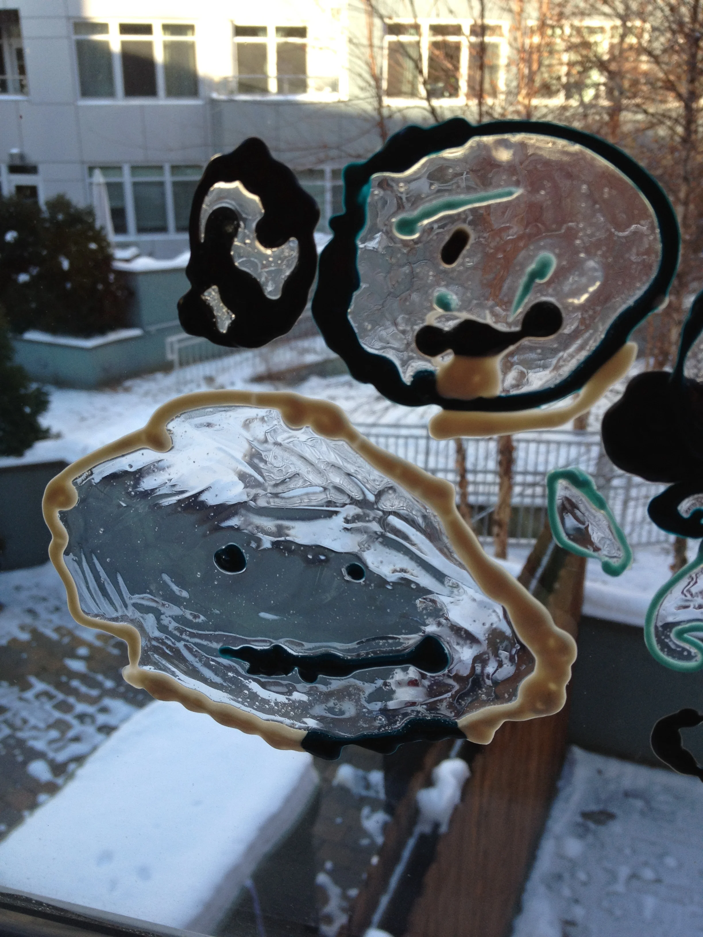 More window clings. All happy. All good.