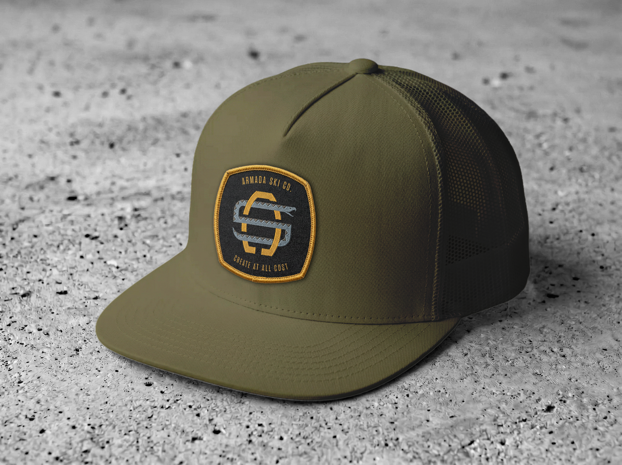 Olive Trucker Cap.png