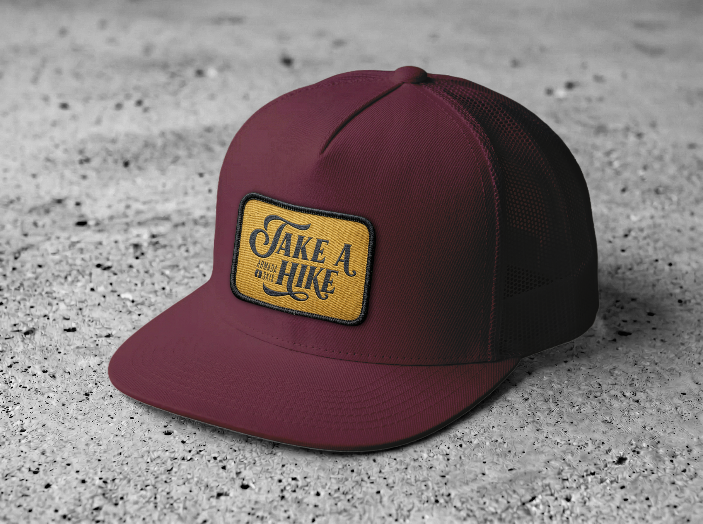 Take A Hike Trucker Cap.png