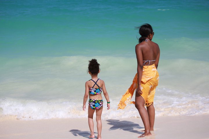 Me and my daughter in Aruba in 2010