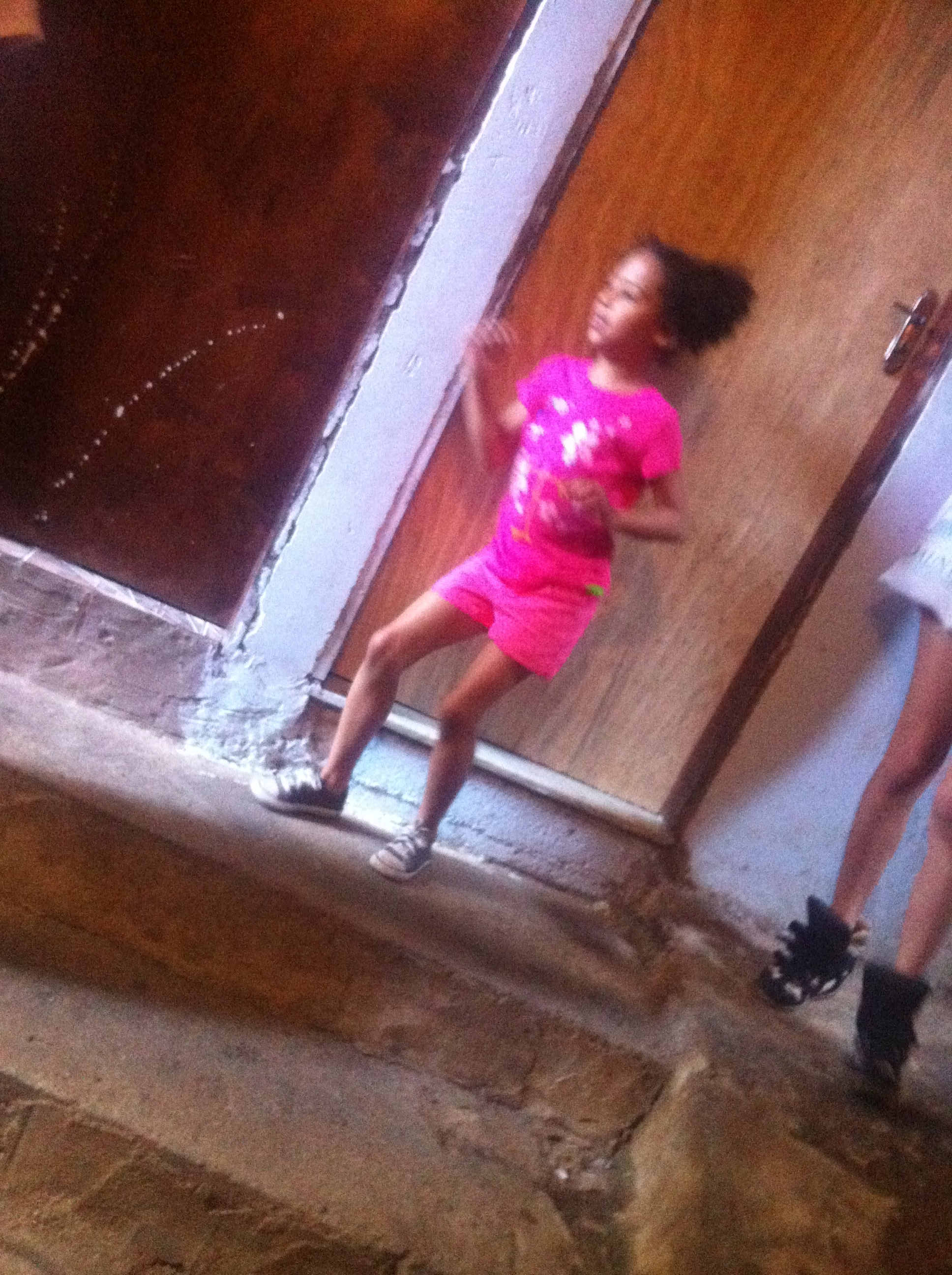 In Rocinha, Brazil at 6 years old