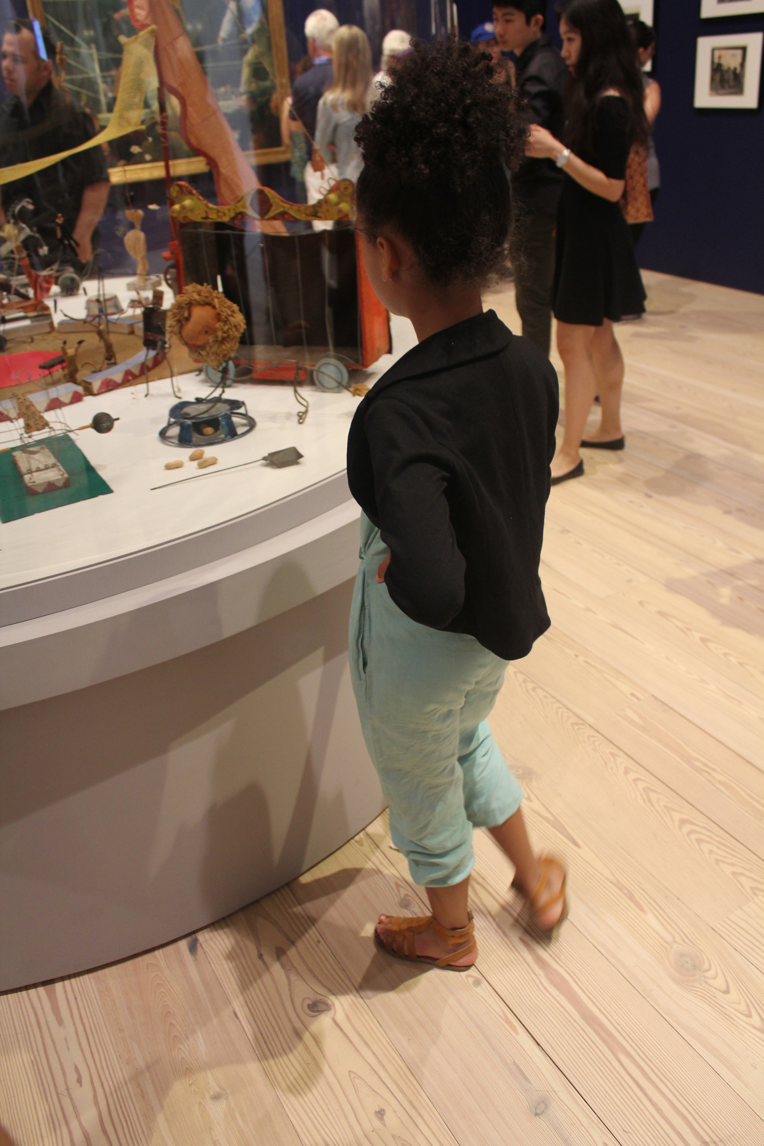 My mini, exploring the Whitney 