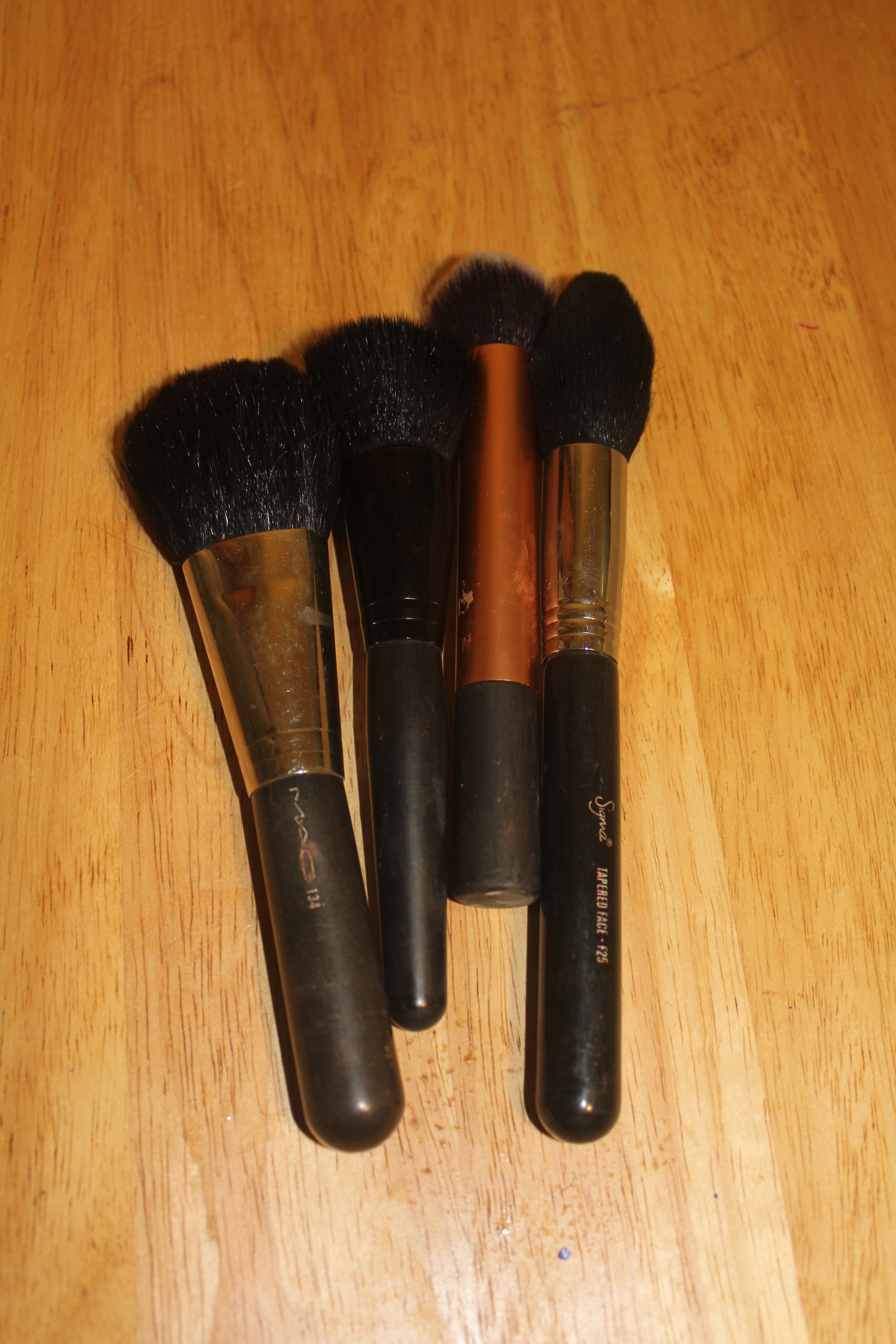 Face Brushes from MAC, SIgma and Real Techniques