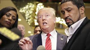 Donald Trump and some black people.