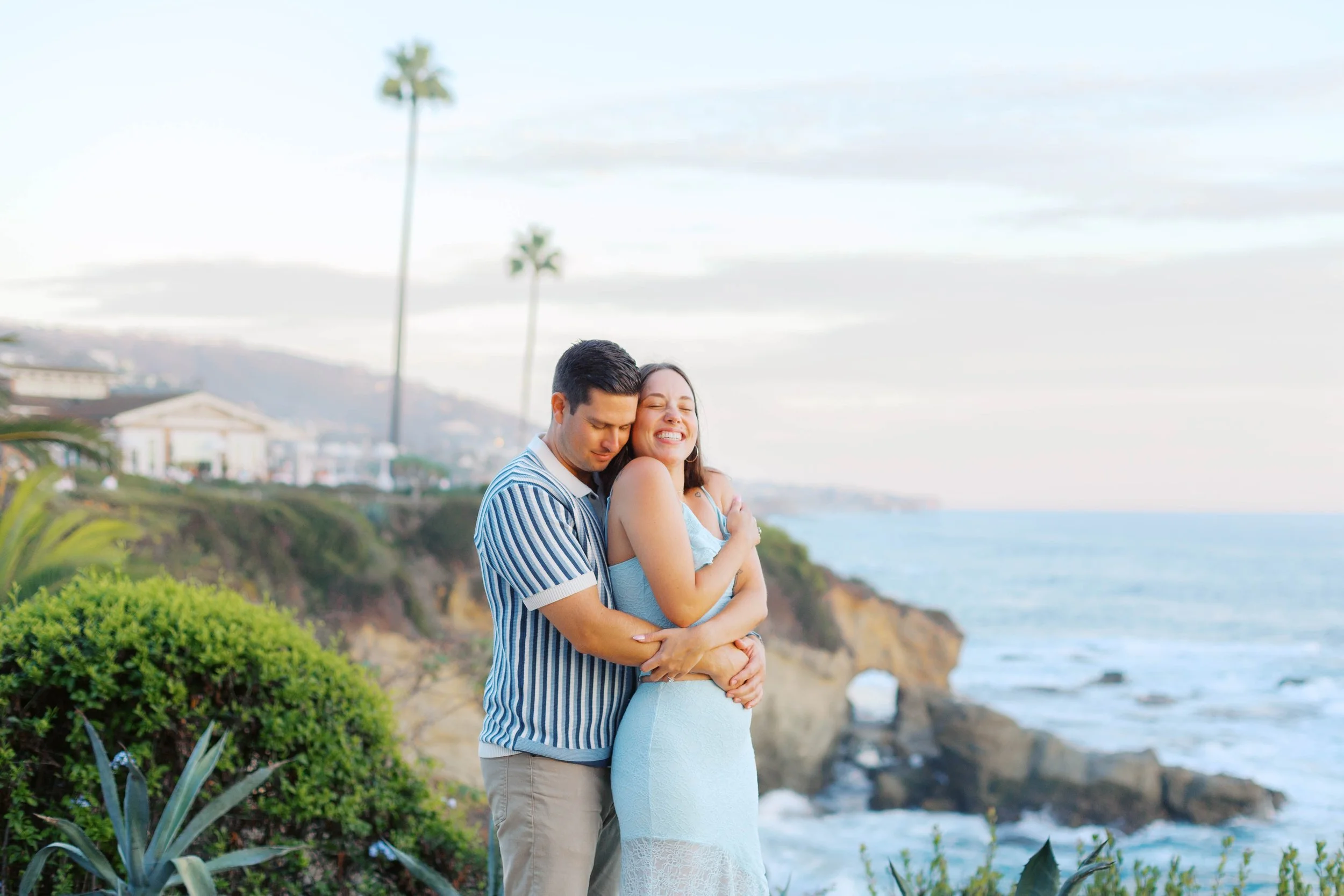 Andrew + Chloe’s Montage Laguna Beach Proposal at Treasure Island