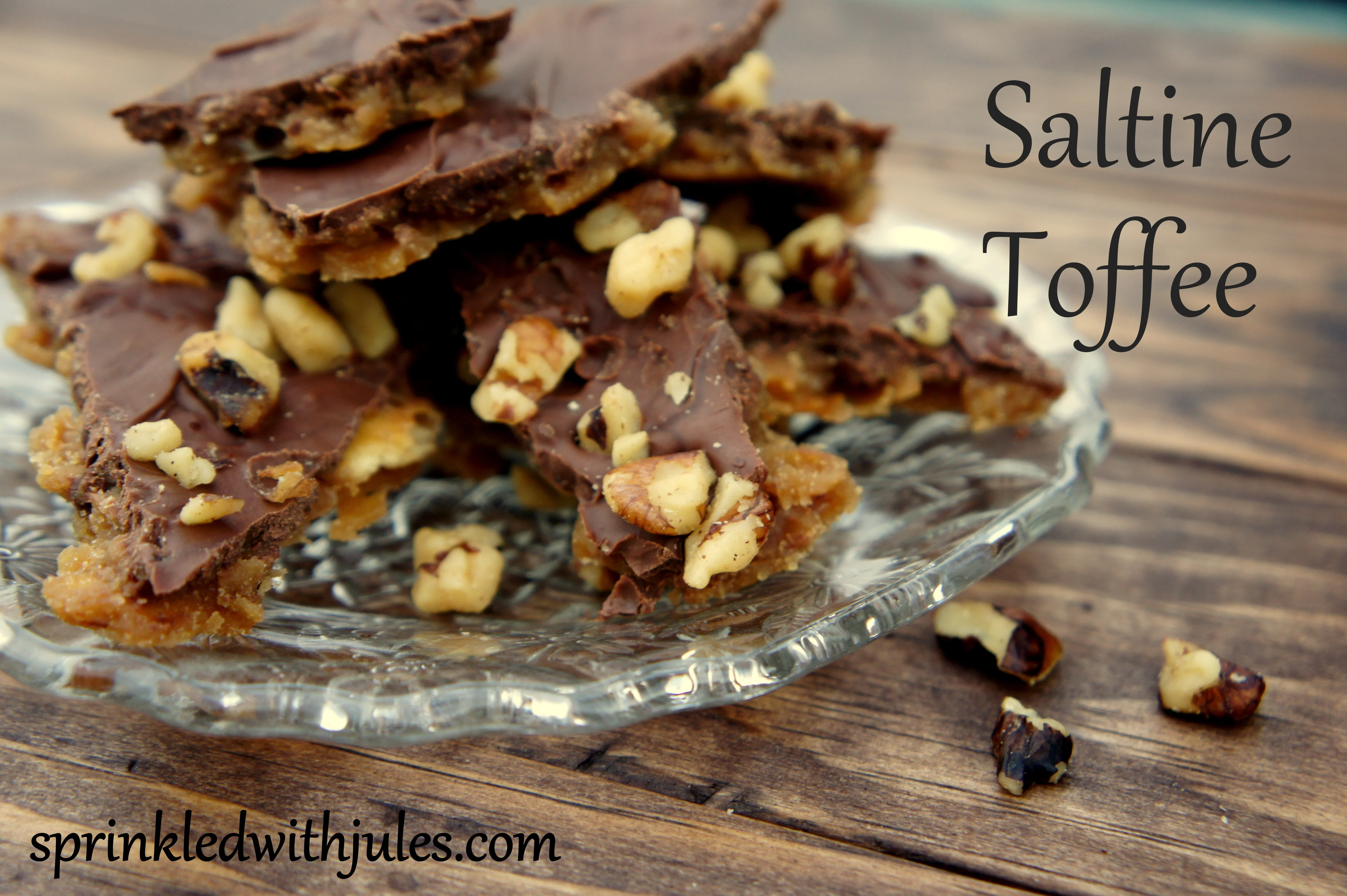 Saltine Toffee aka "Crack"