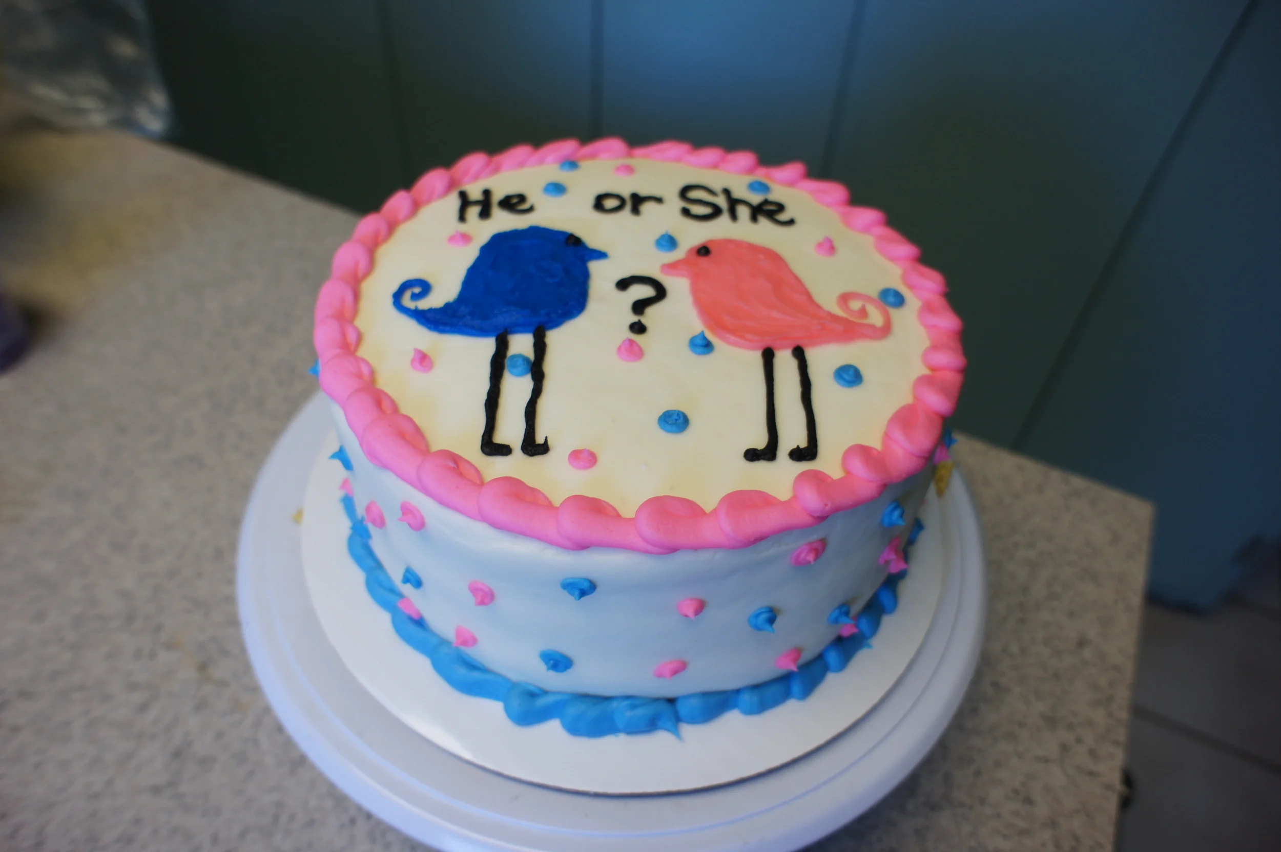   Gender Reveal Cakes  