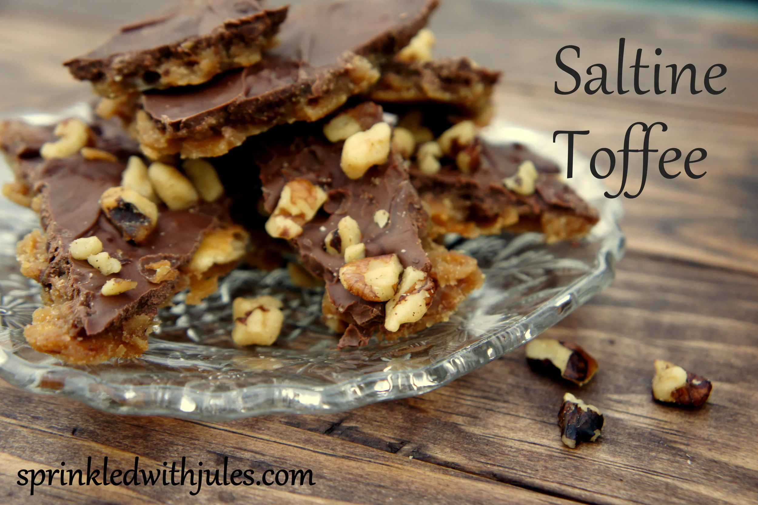   Saltine Toffee aka "Crack"  