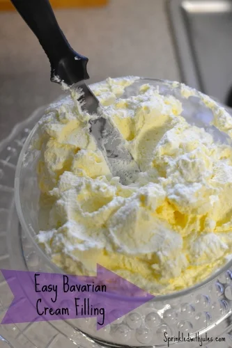  Easy Bavarian Cream Filling 