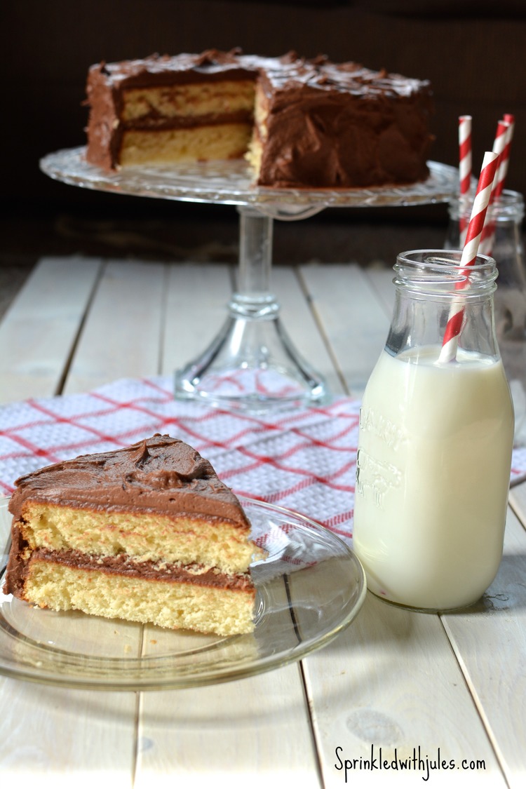   Yellow Celebration Cake  