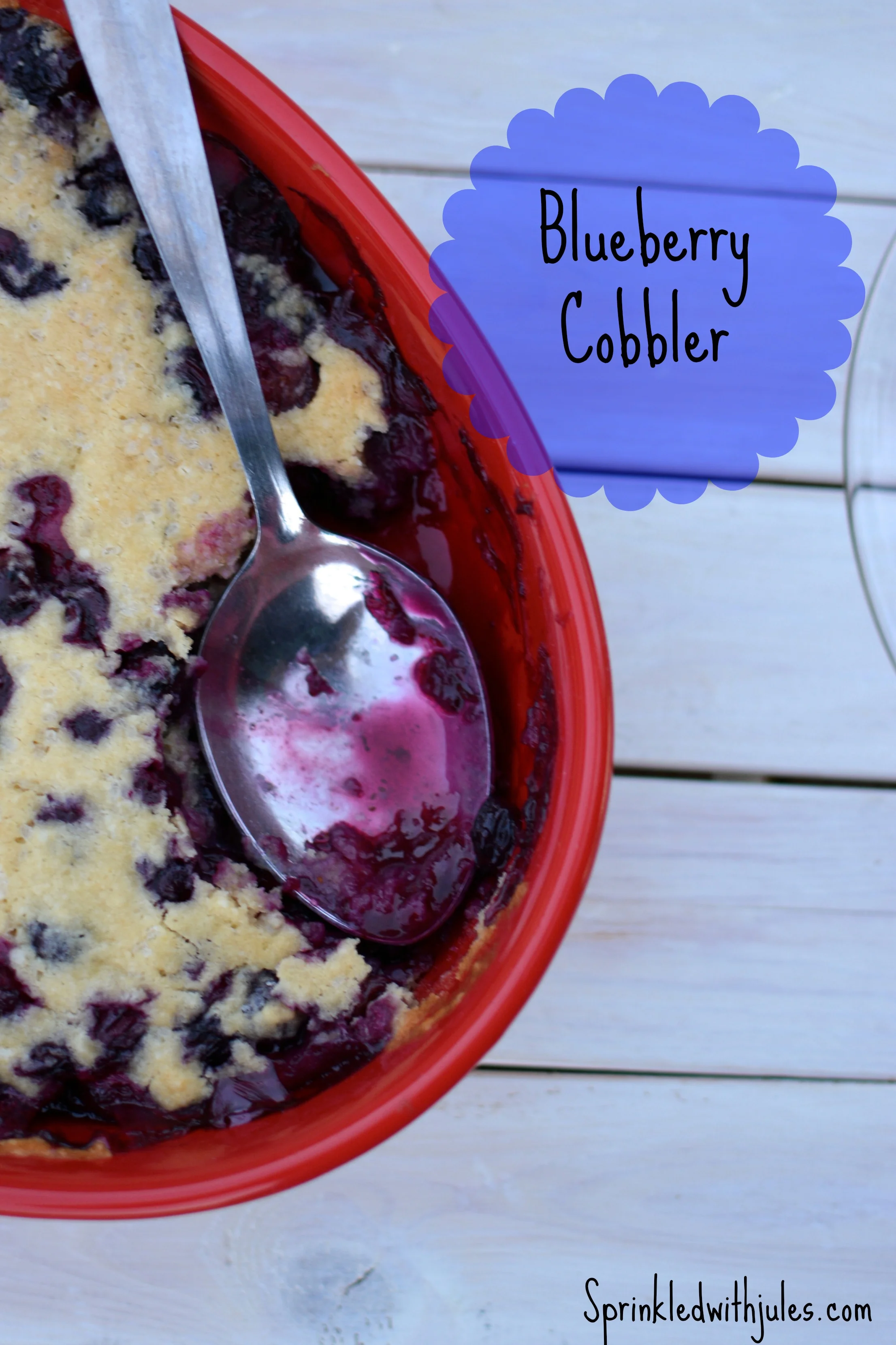   Blueberry Cobbler  