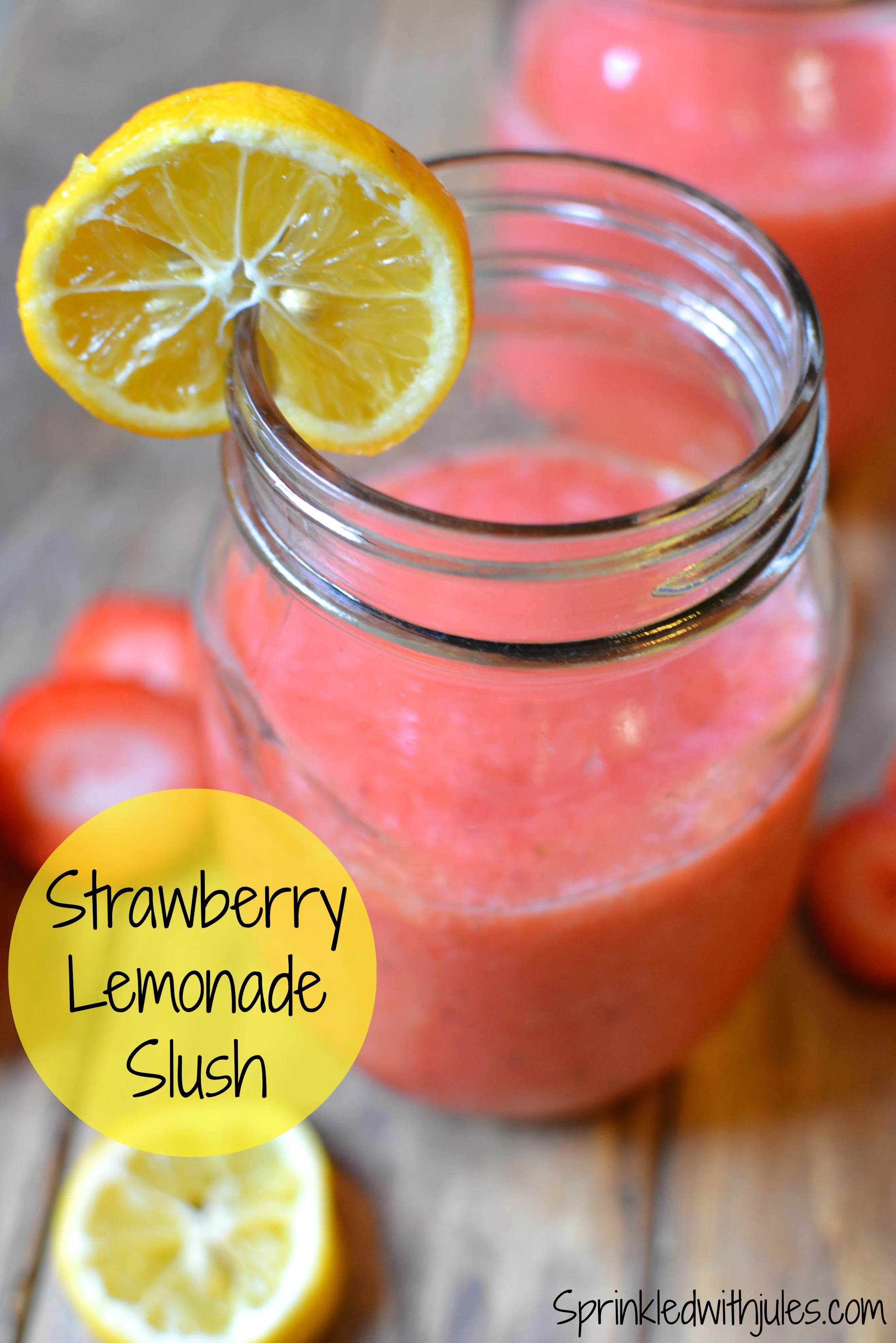  Strawberry Lemonade Slush 