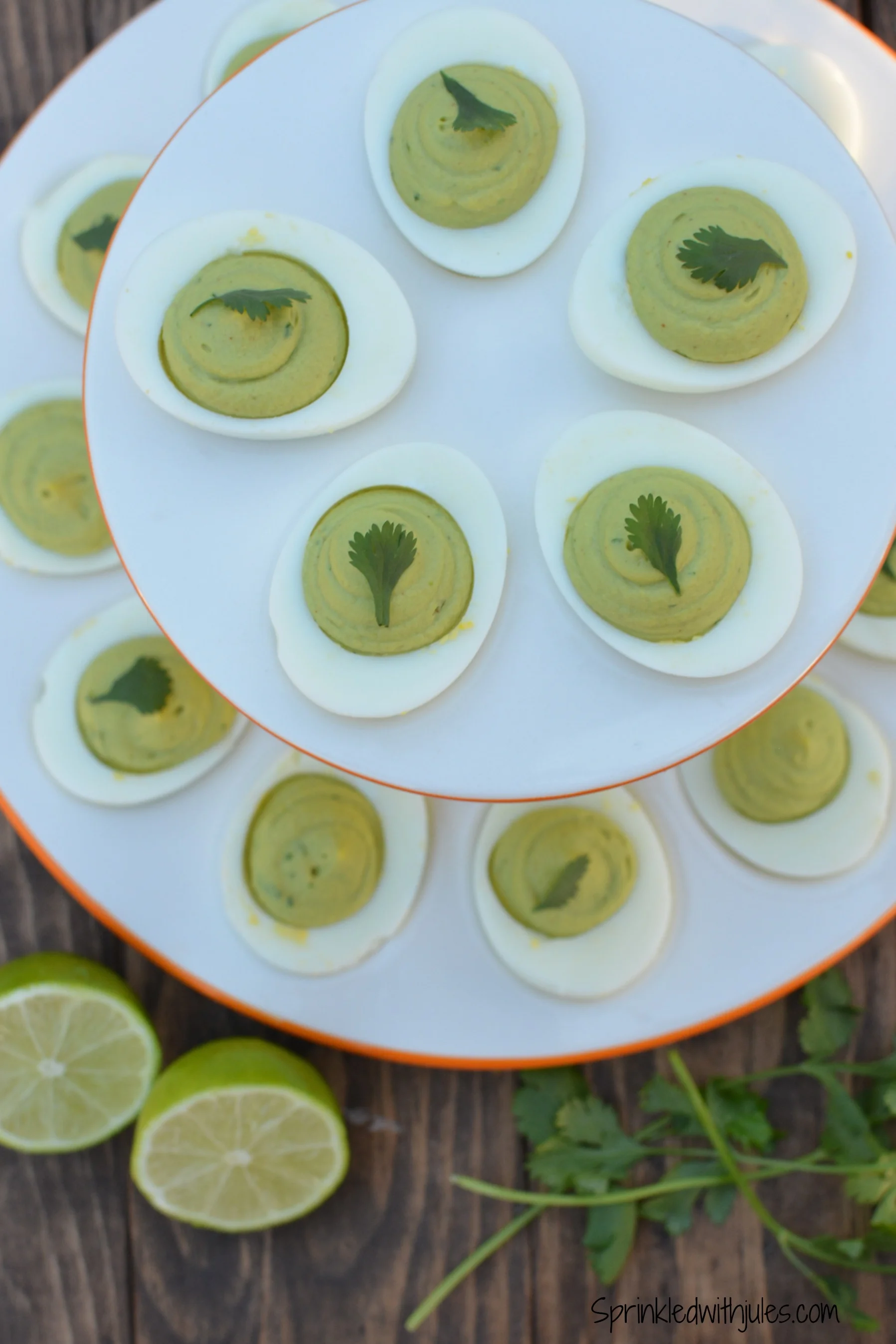   Avocado Deviled Eggs&nbsp;  