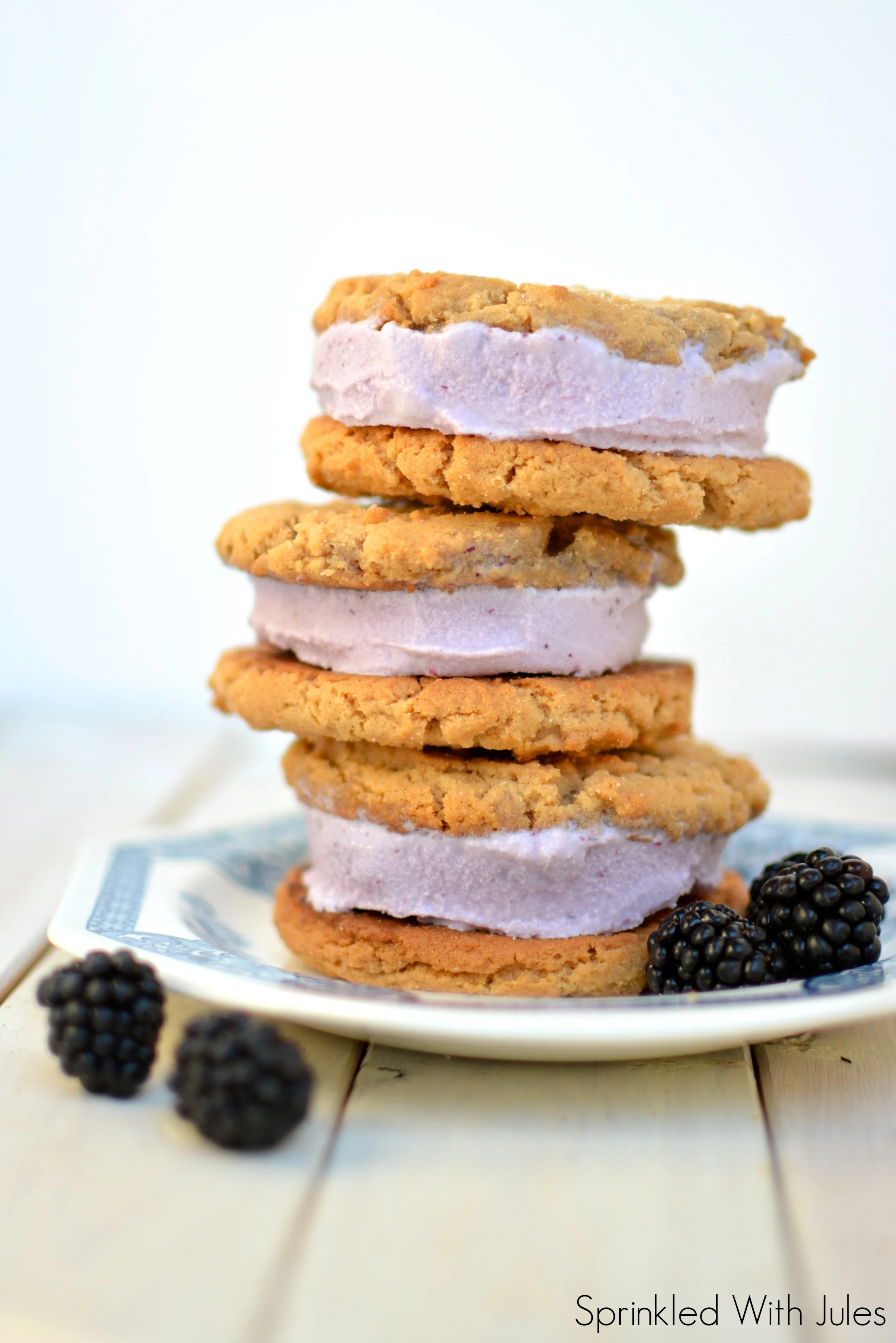 PB&J Ice Cream Sandwich — Sprinkled With Jules