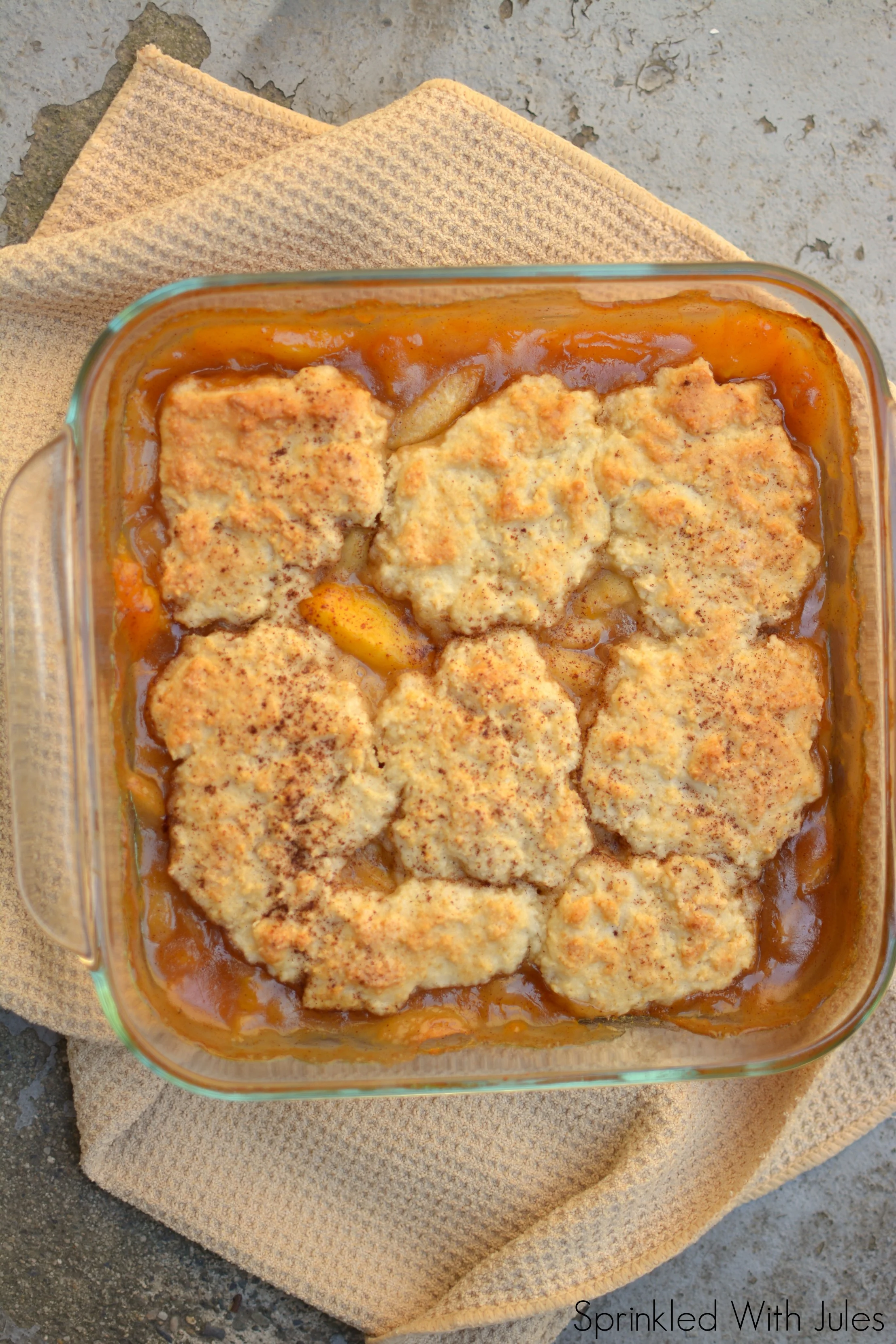  Peach Cobbler  