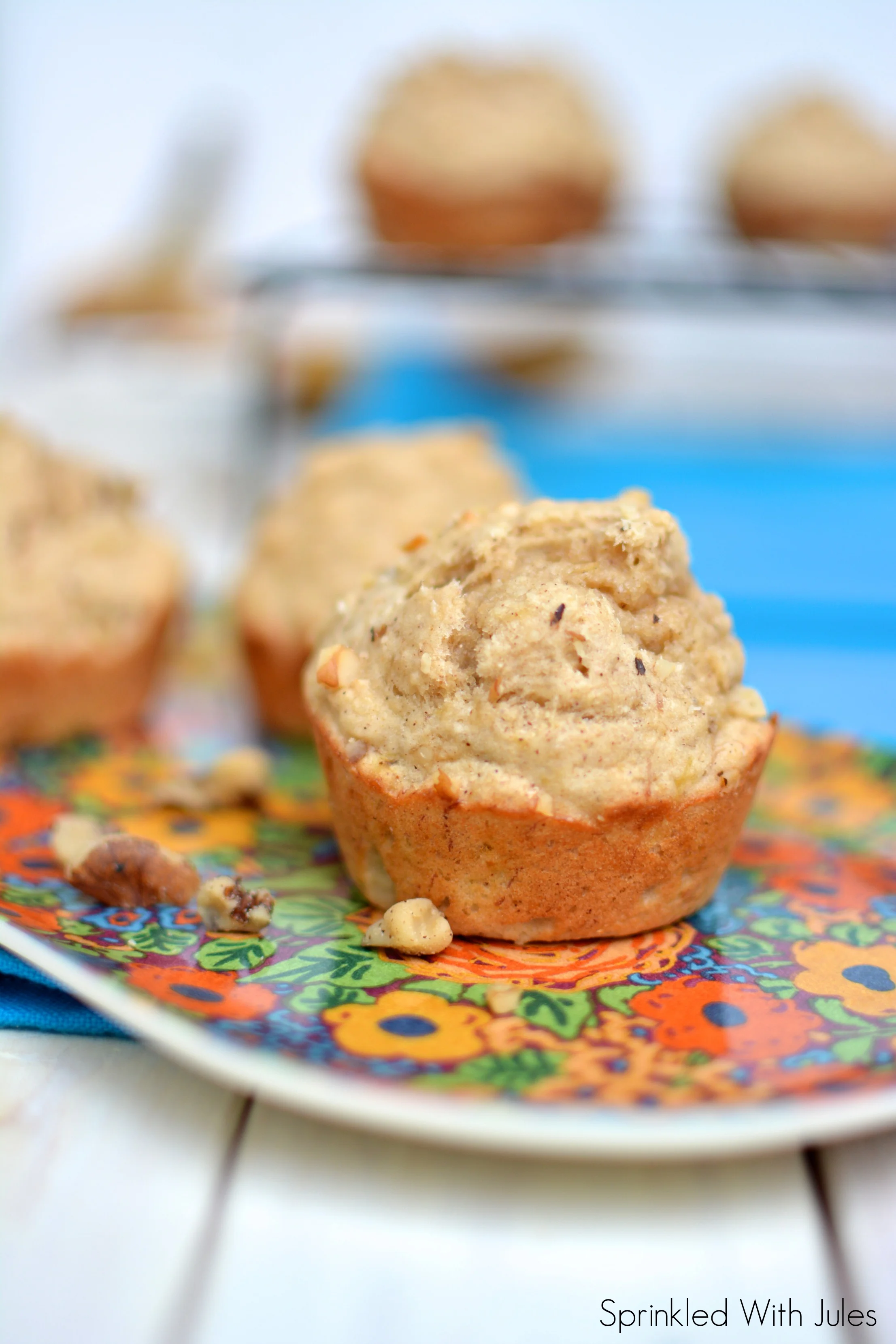   Skinny Banana Muffins  