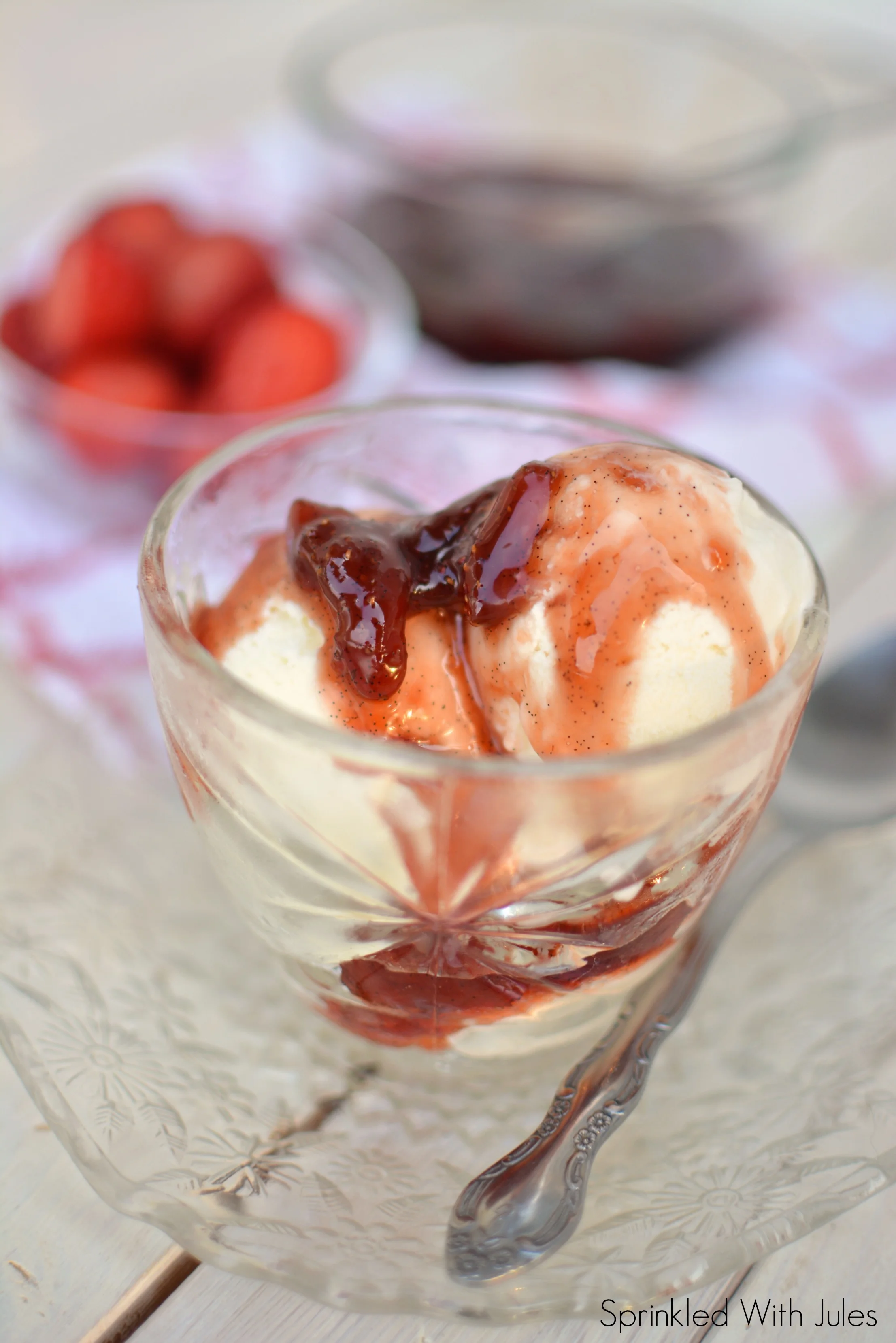 Roasted Balsamic Strawberries
