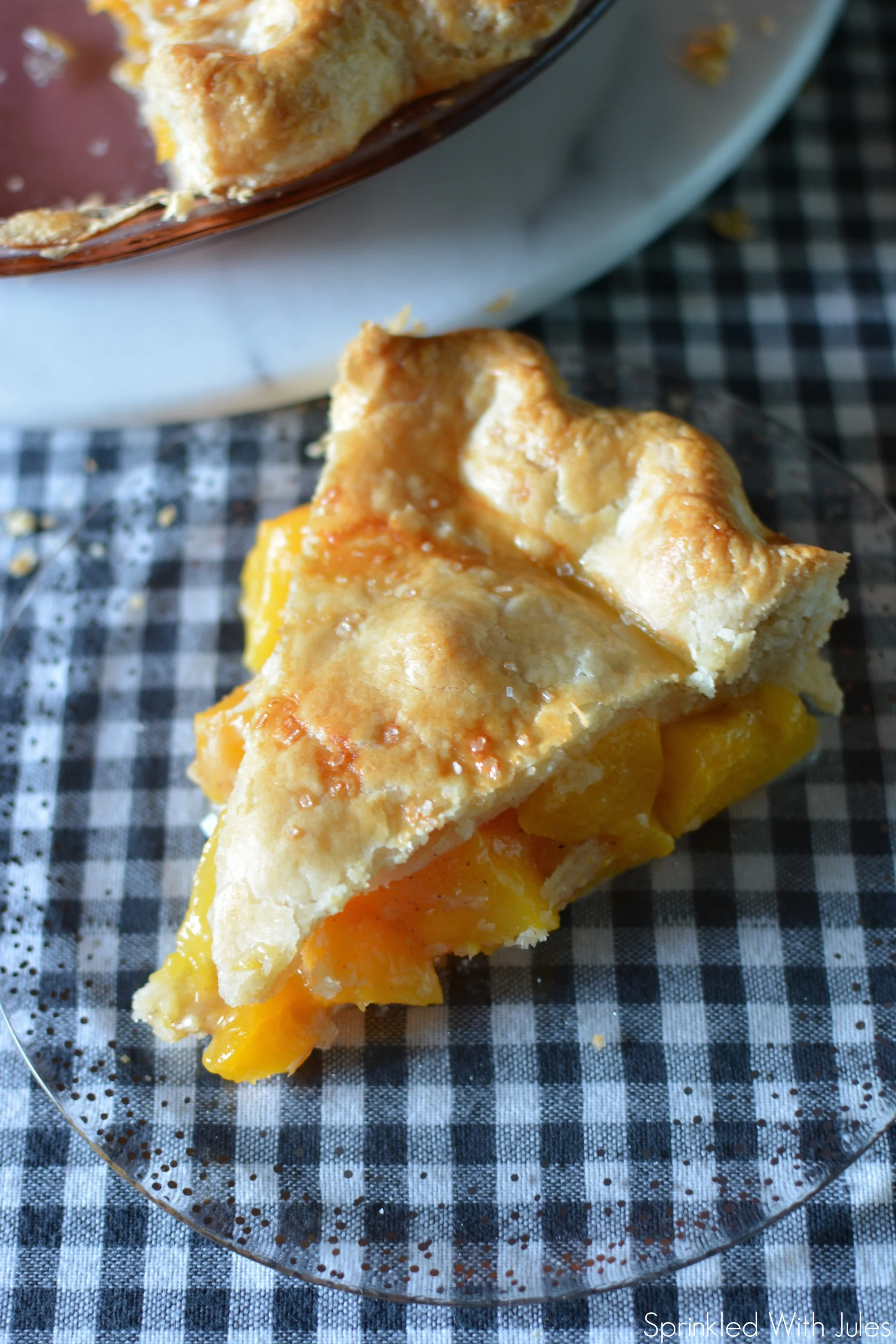 Ginger Peach Pie