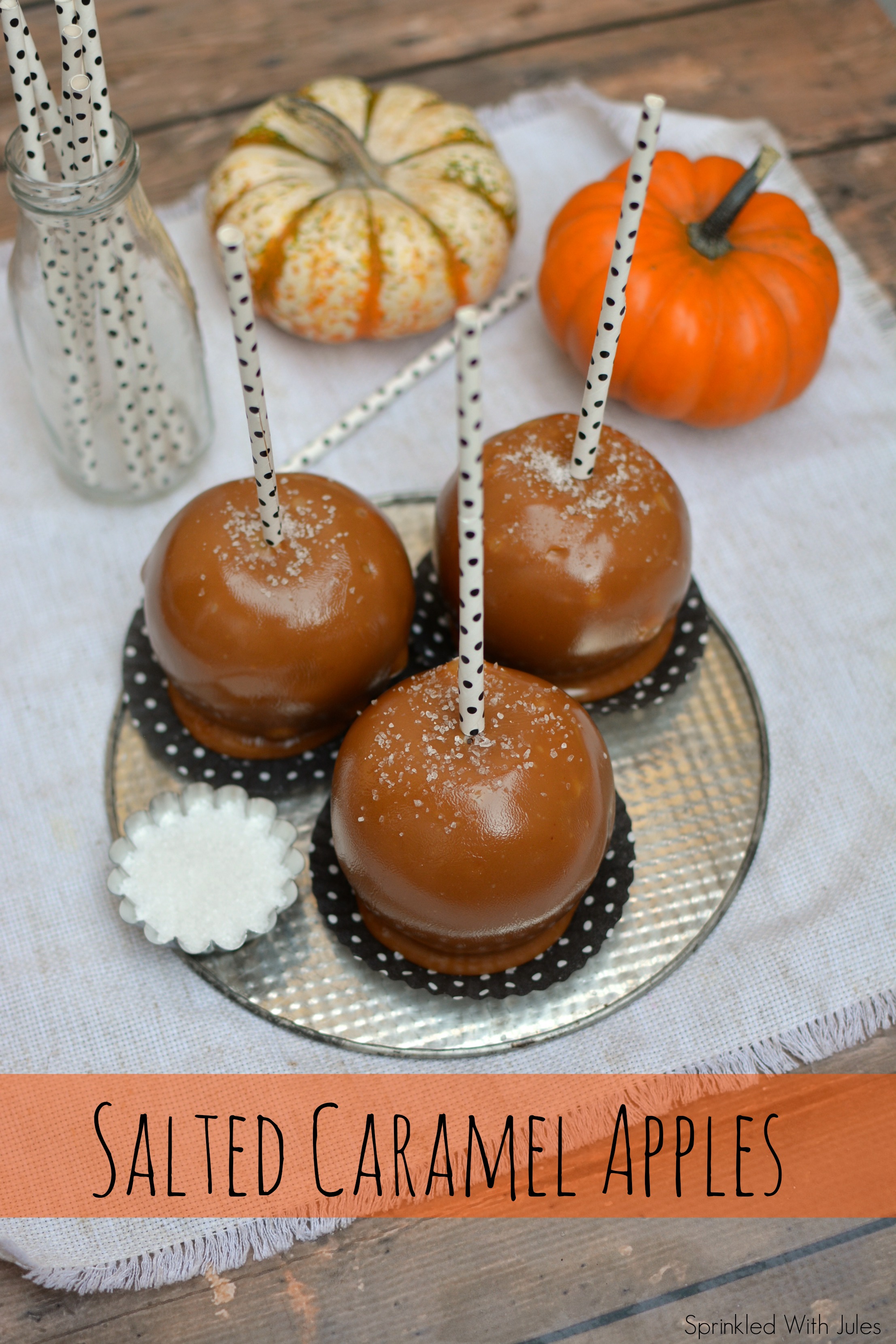 Salted Caramel Apples