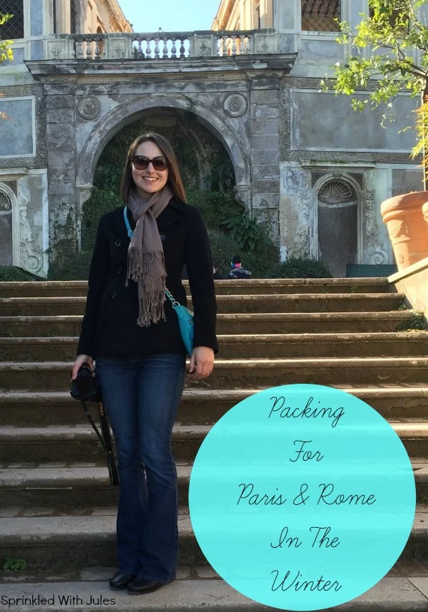 Packing for Paris and Rome in the Winter