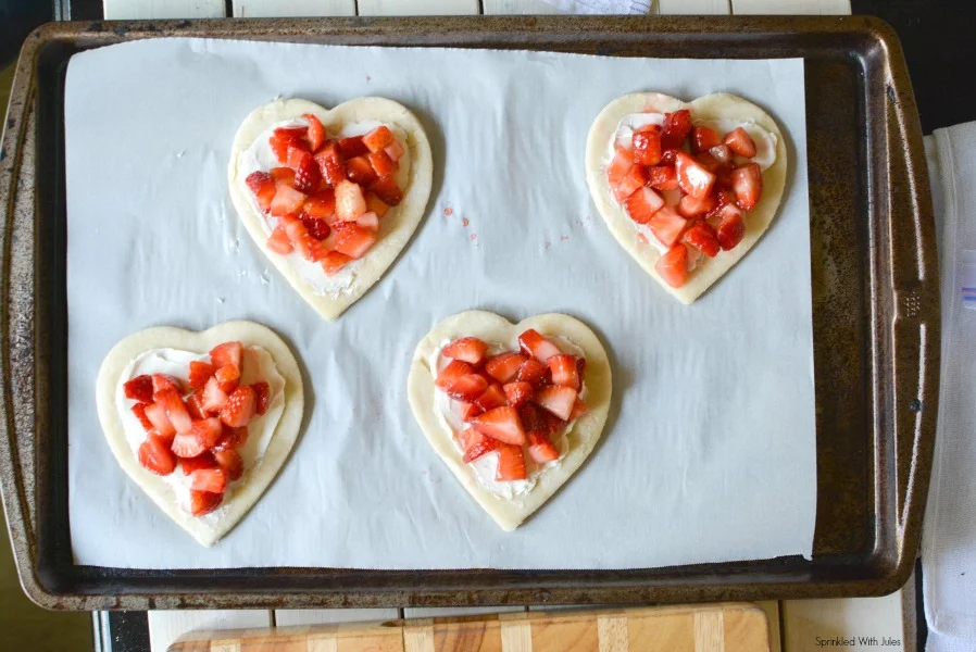 Strawberries & Cream Hand Pies — Sprinkled With Jules