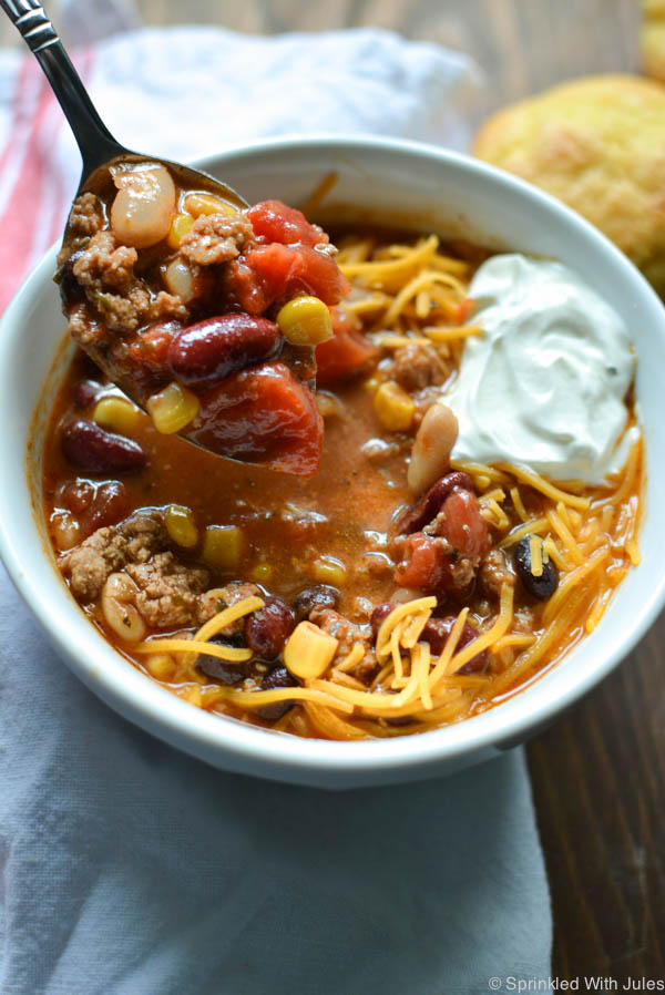 Easy Healthy Chili — Sprinkled With Jules