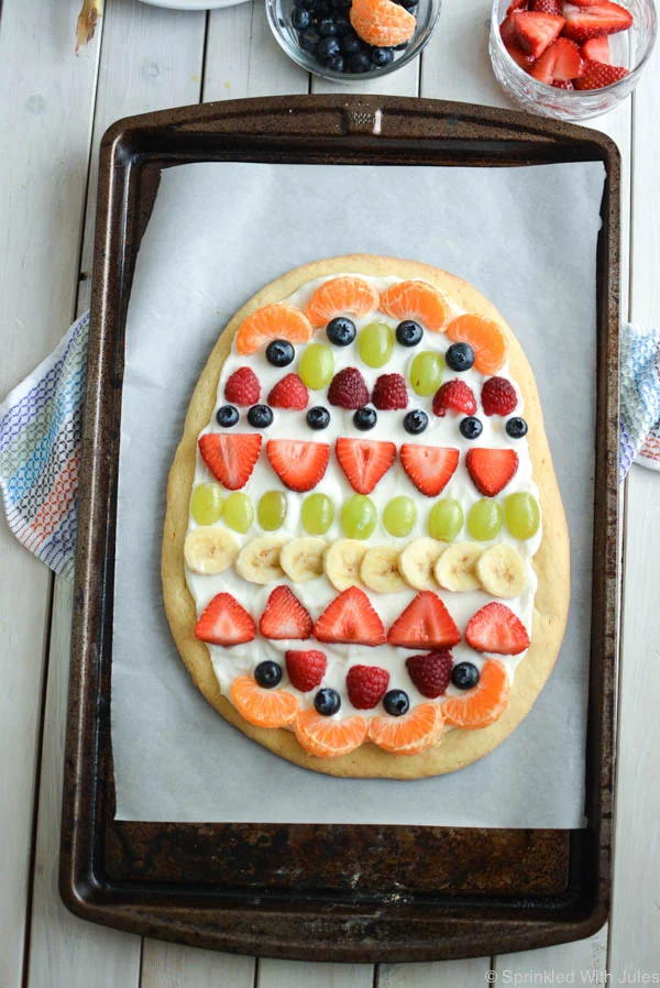 Greek Yogurt Fruit Pizza