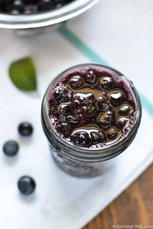 Blueberry Simple Syrup