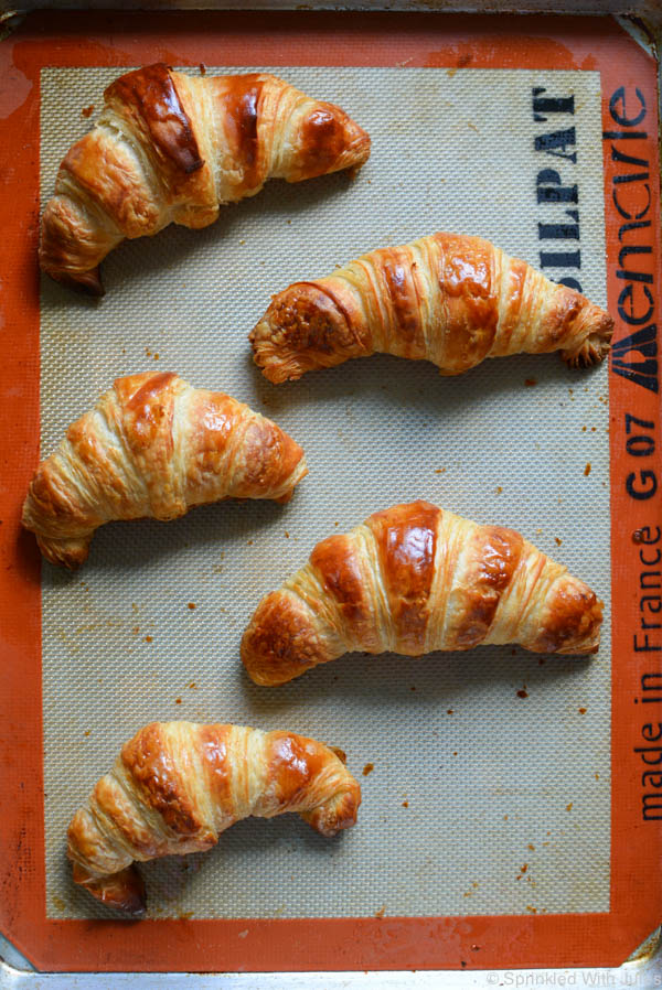 Homemade Croissants Recipe. Tons of step-by-step photos for these amazing buttery pastries.