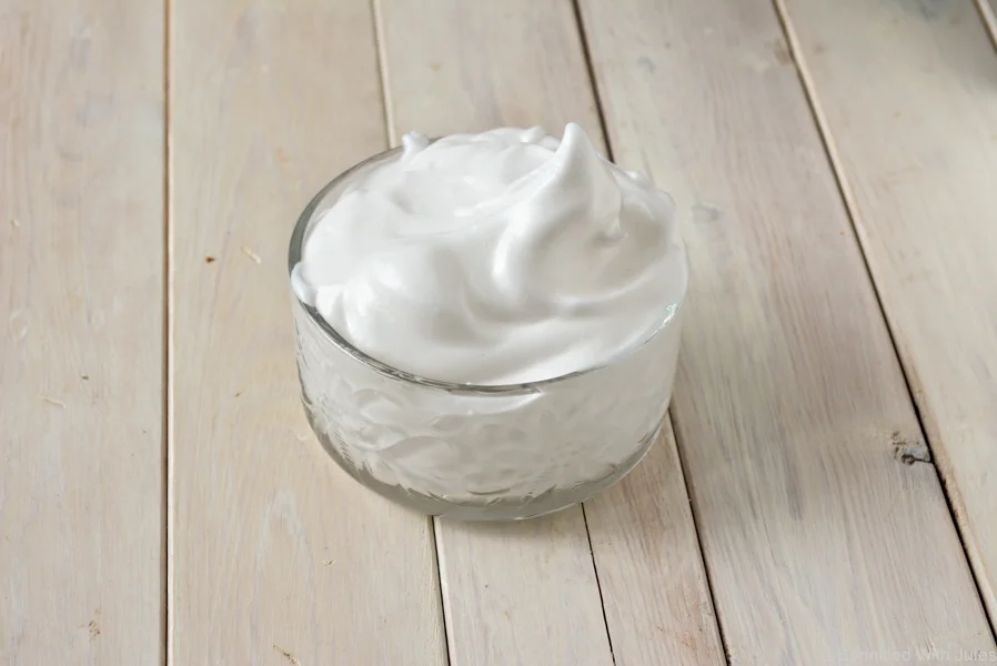 Vegan Meringue Aquafaba Sprinkled With Jules