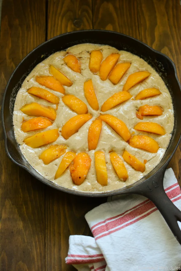 Peach Skillet Cake