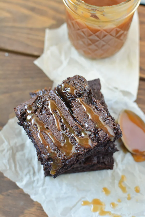 Sea Salt Caramel Brownies — Sprinkled With Jules