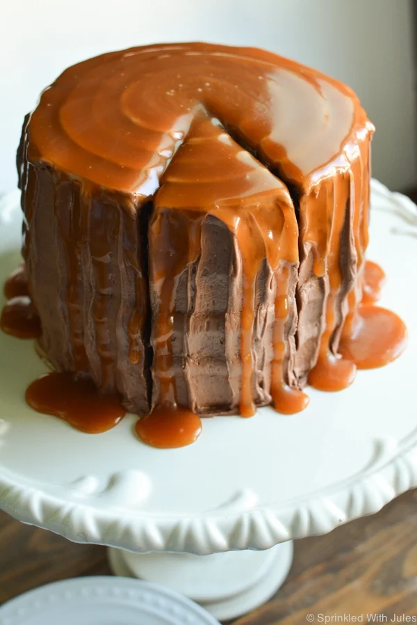 Chocolate Caramel Cake